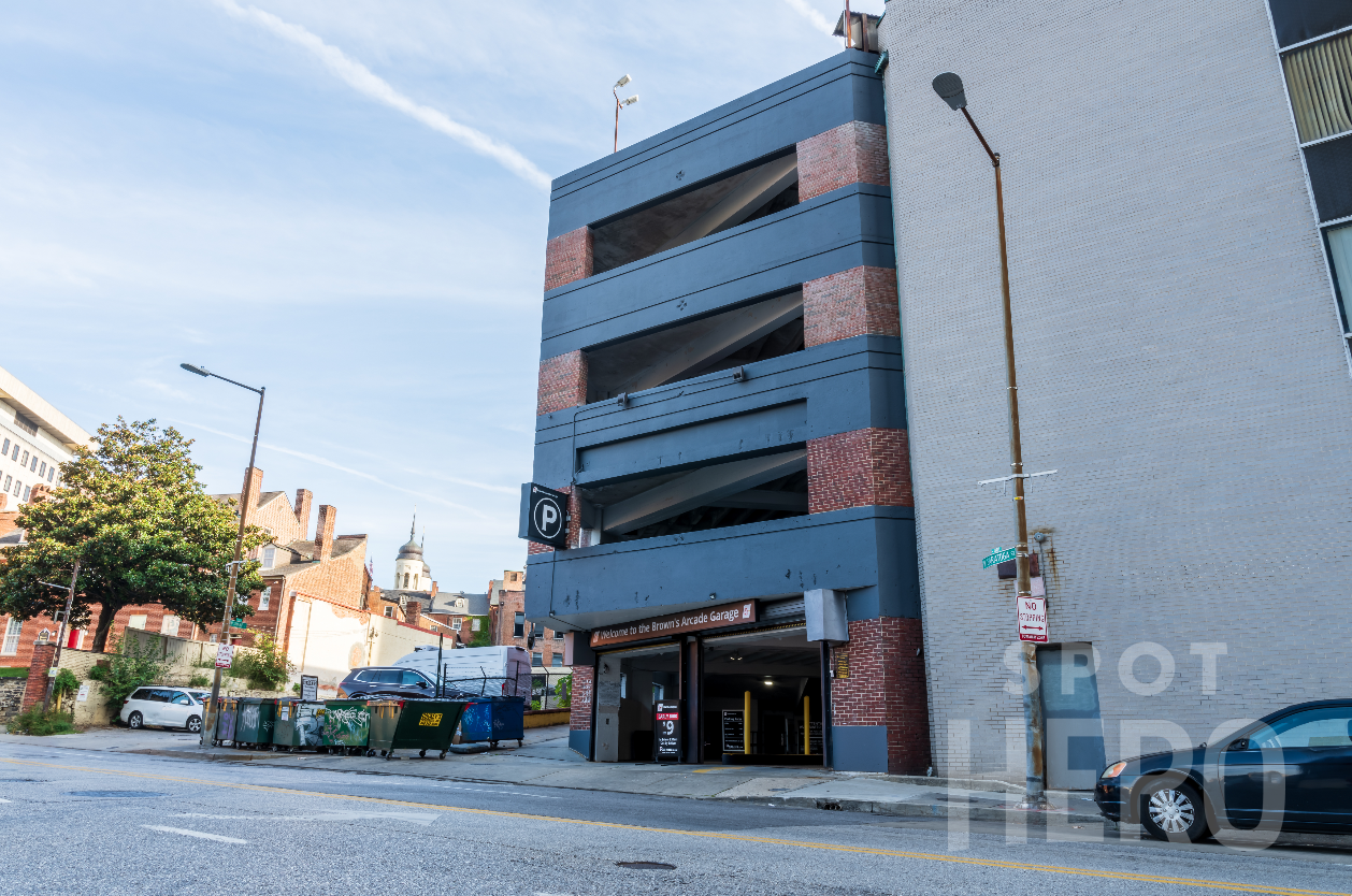 Photo of 16 W Saratoga St. - Brown's Arcade Garage