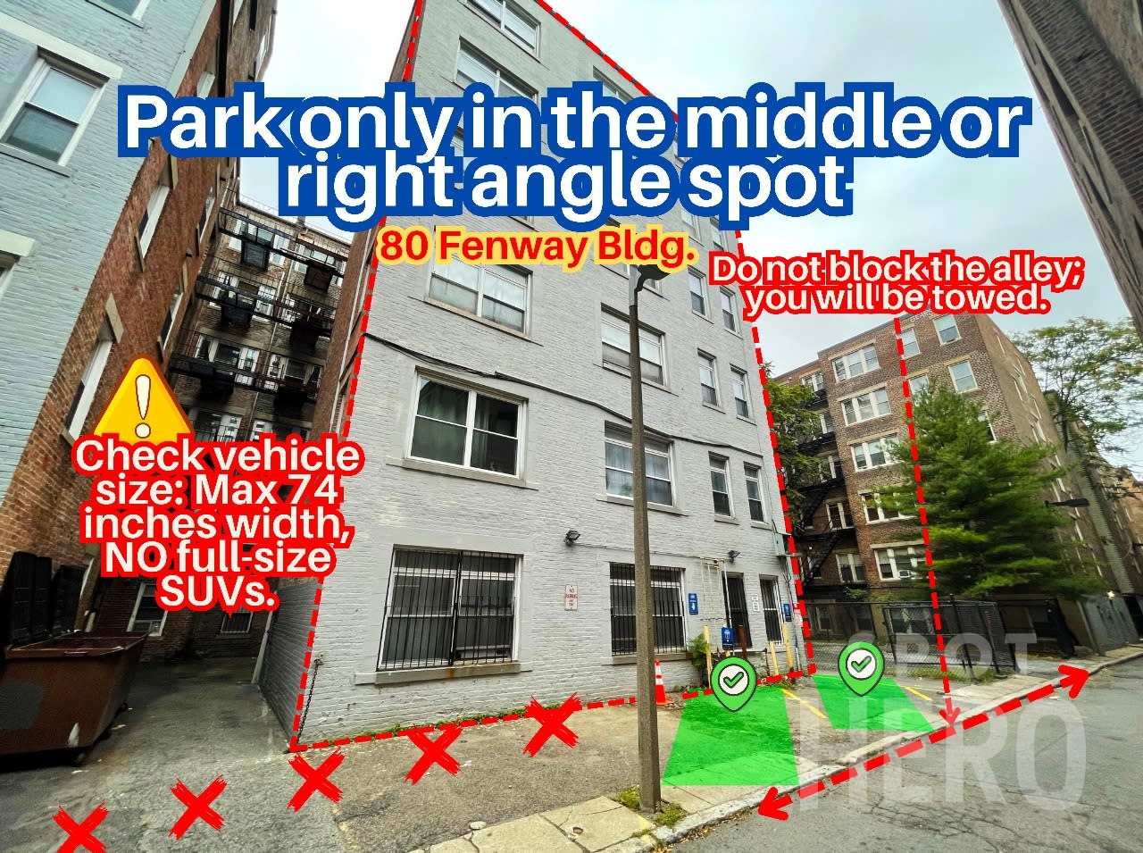 Photo of 80 Fenway - Angle Parking