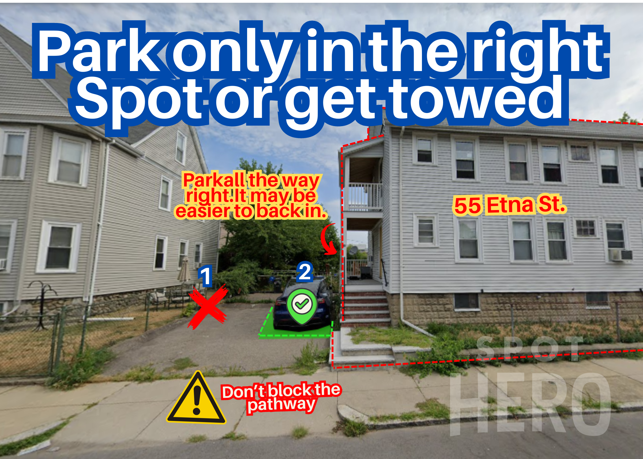 Photo of 55 Etna St. - Right Spot Only