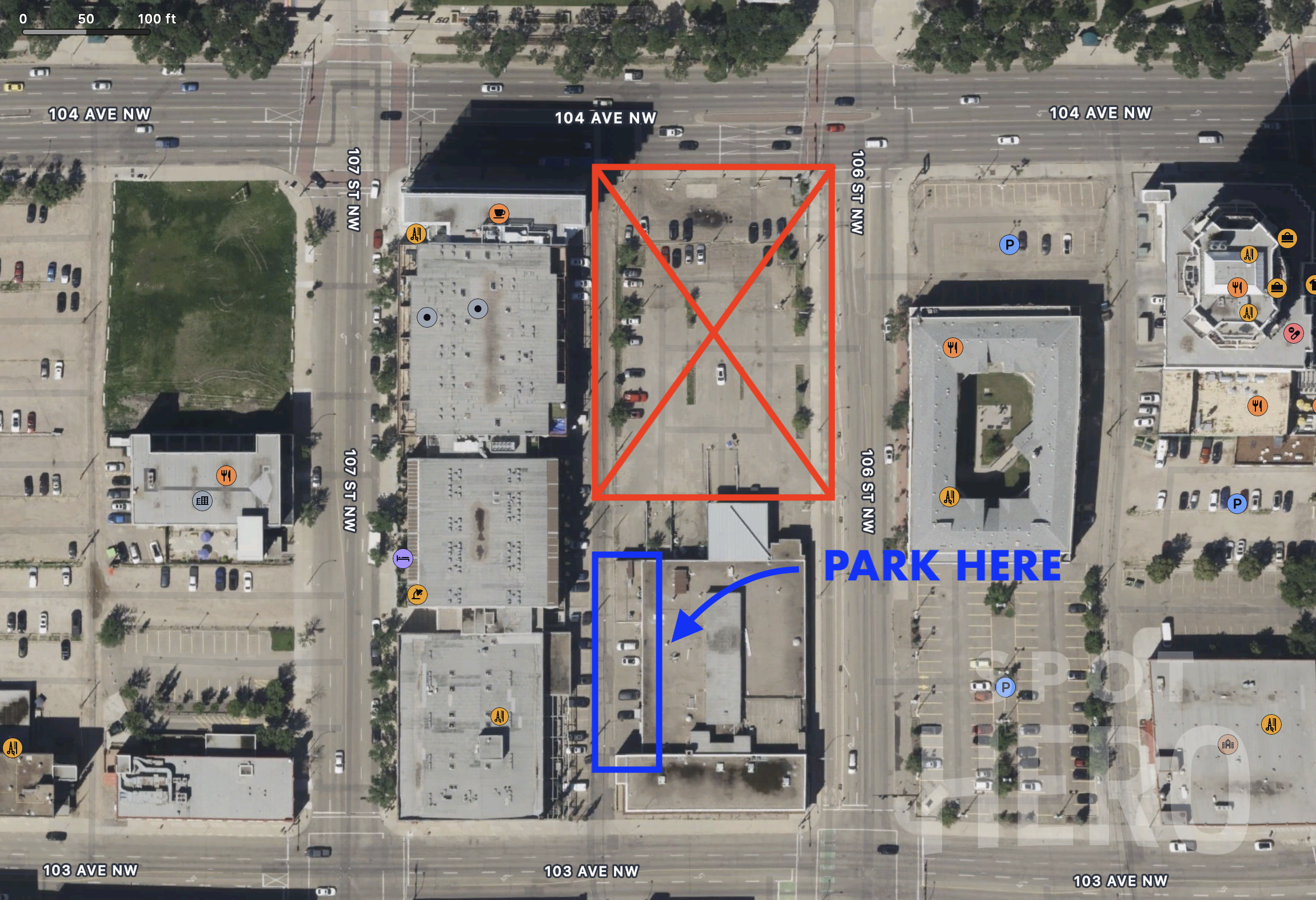 Photo of 10612 103 Ave. NW (Alley Parking) - C139 MP Lot