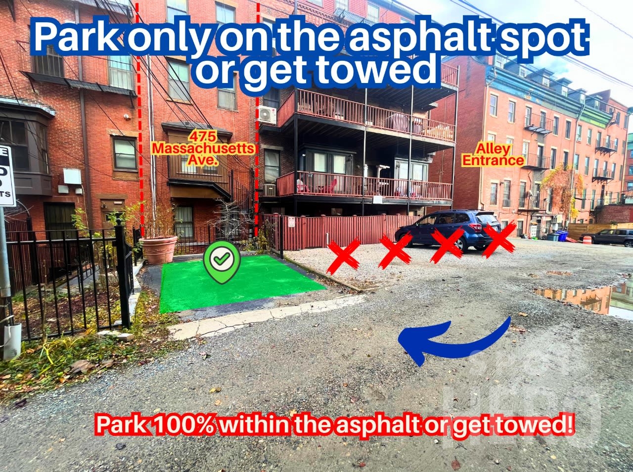 Photo of 475 Massachusetts Ave - Alley Spot