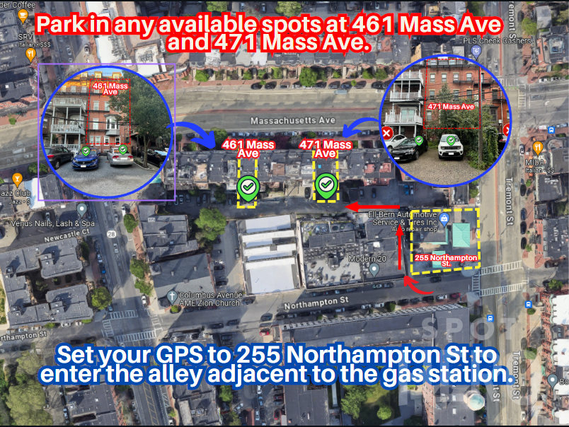 Photo of 461-471 Massachusetts Ave. - Alley Spots