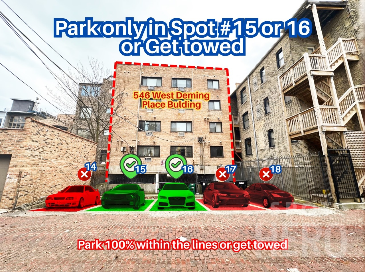 Photo of 546 W Deming Pl. - Spots #15 or 16 Only