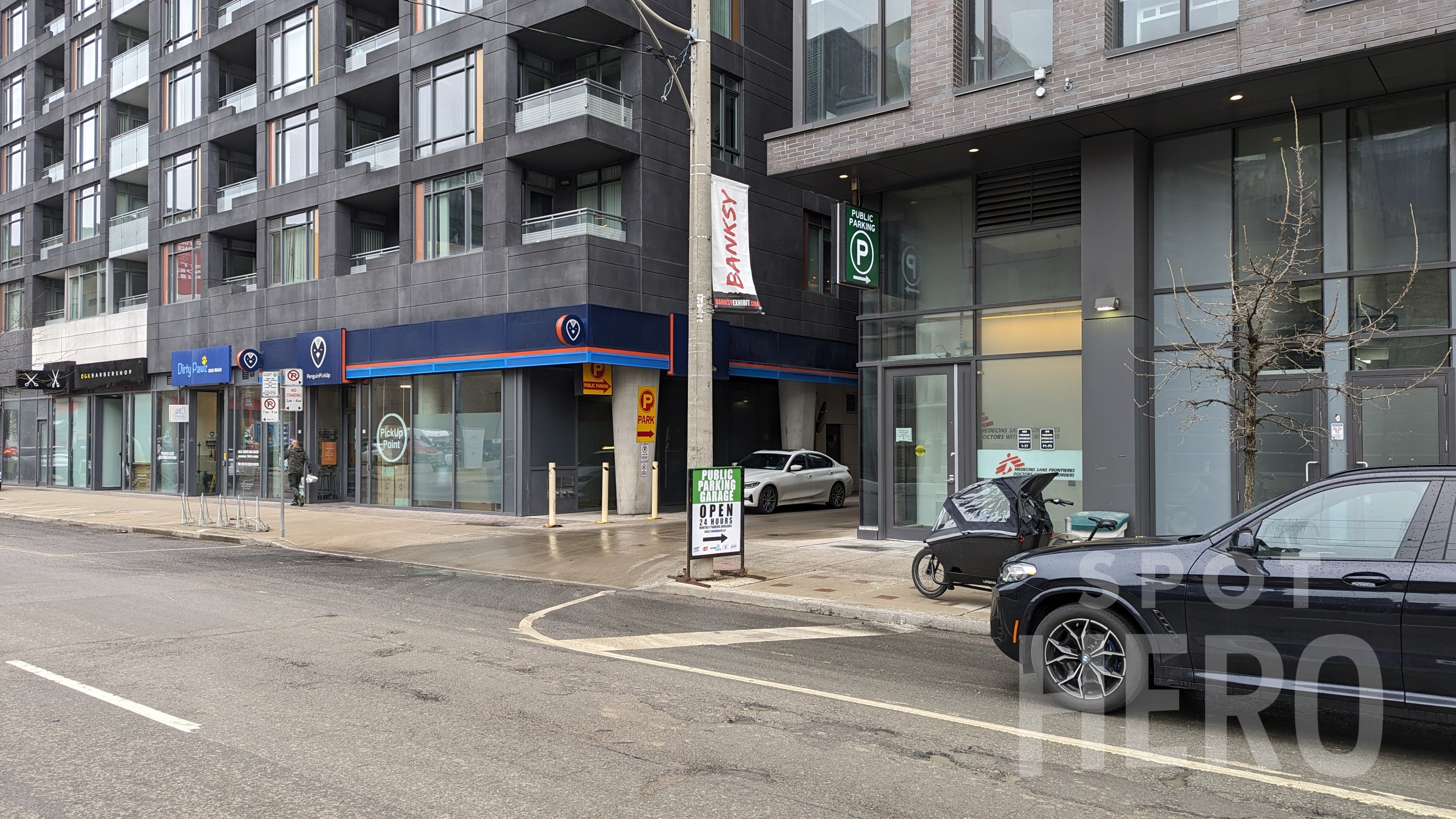 Photo of 551 Adelaide St W. (111 Bathurst St.) - Garage
