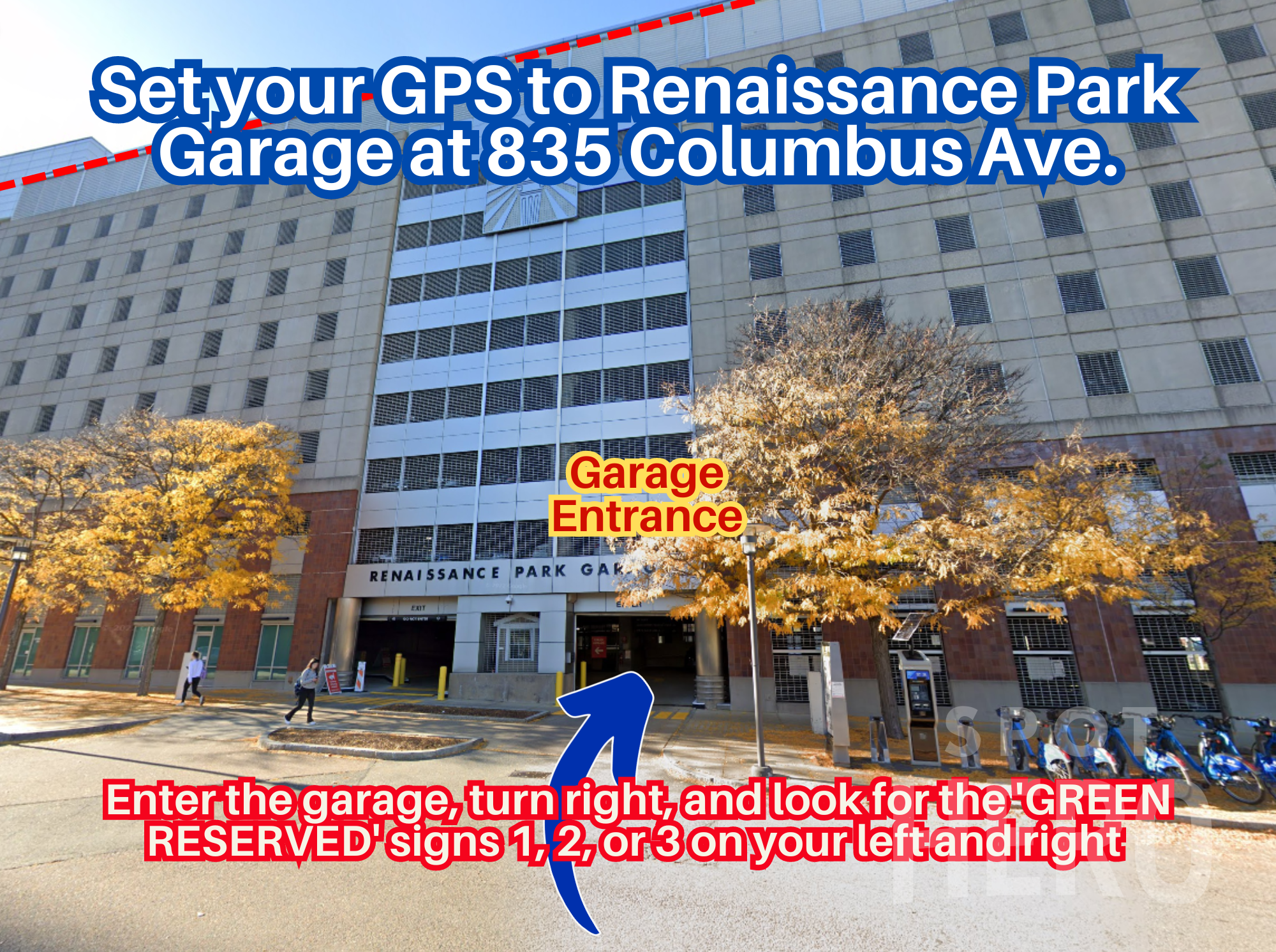 Photo of 835 Columbus Ave. - Green Reserved 1, 2 or 3