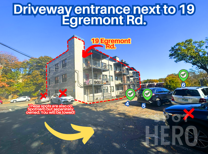 Photo of 19 Egremont Rd. - Spots #4, 5 or #6 only