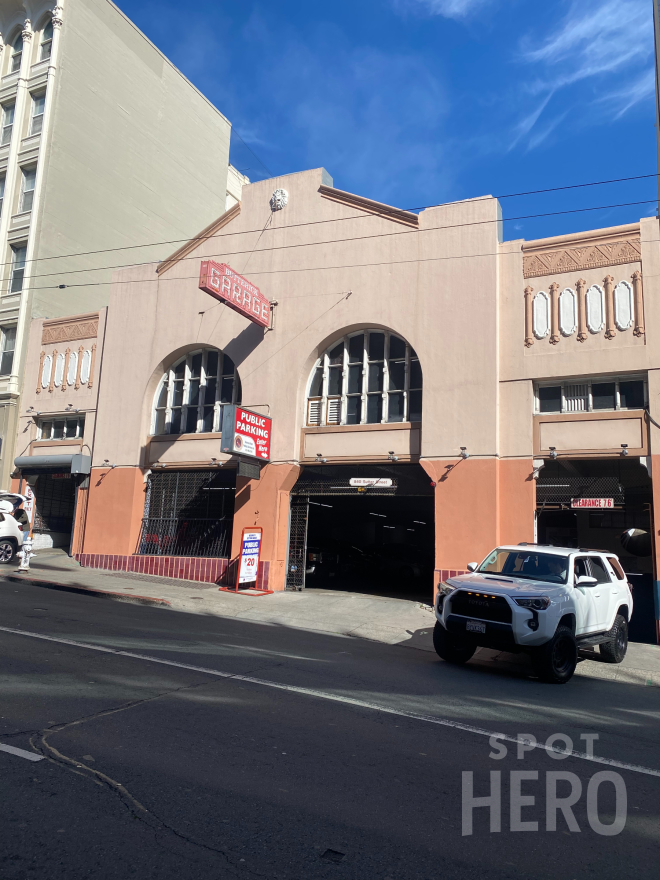 Photo of 840 Sutter St. - Butterick Valet Garage