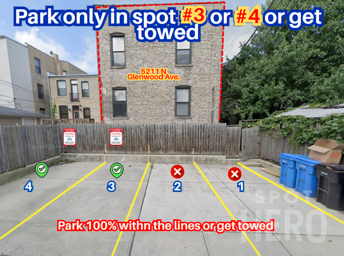 Photo of 5211 N Glenwood Ave. - Spot #3 or #4