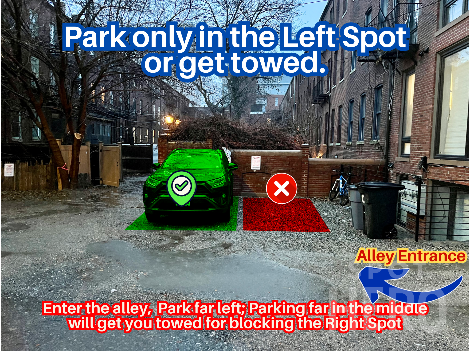 Photo of 2 Worthington St. - Left Spot Only