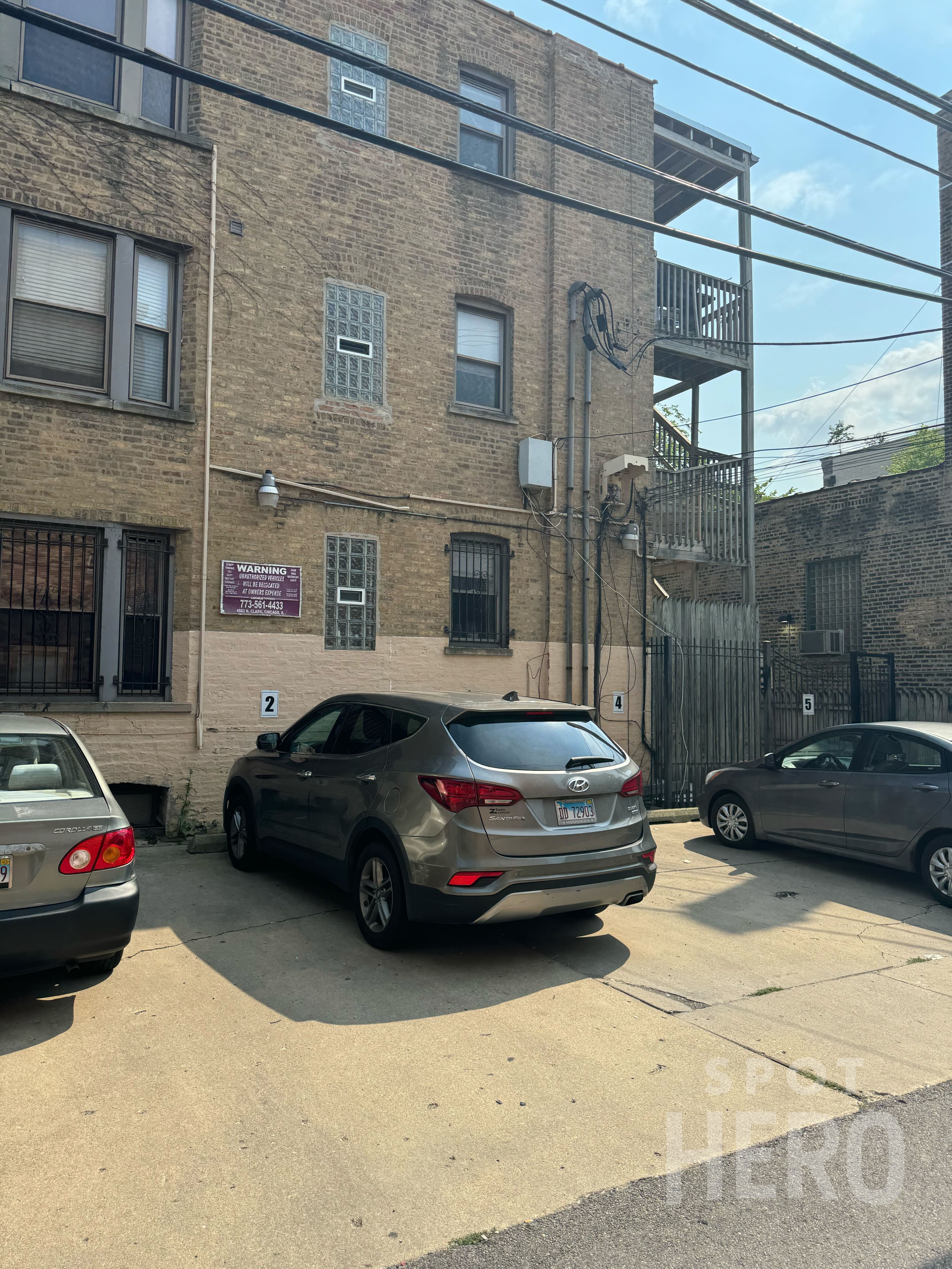 Photo of 856 W Fletcher St. - Alley Spots #1, #2, #4 and #5