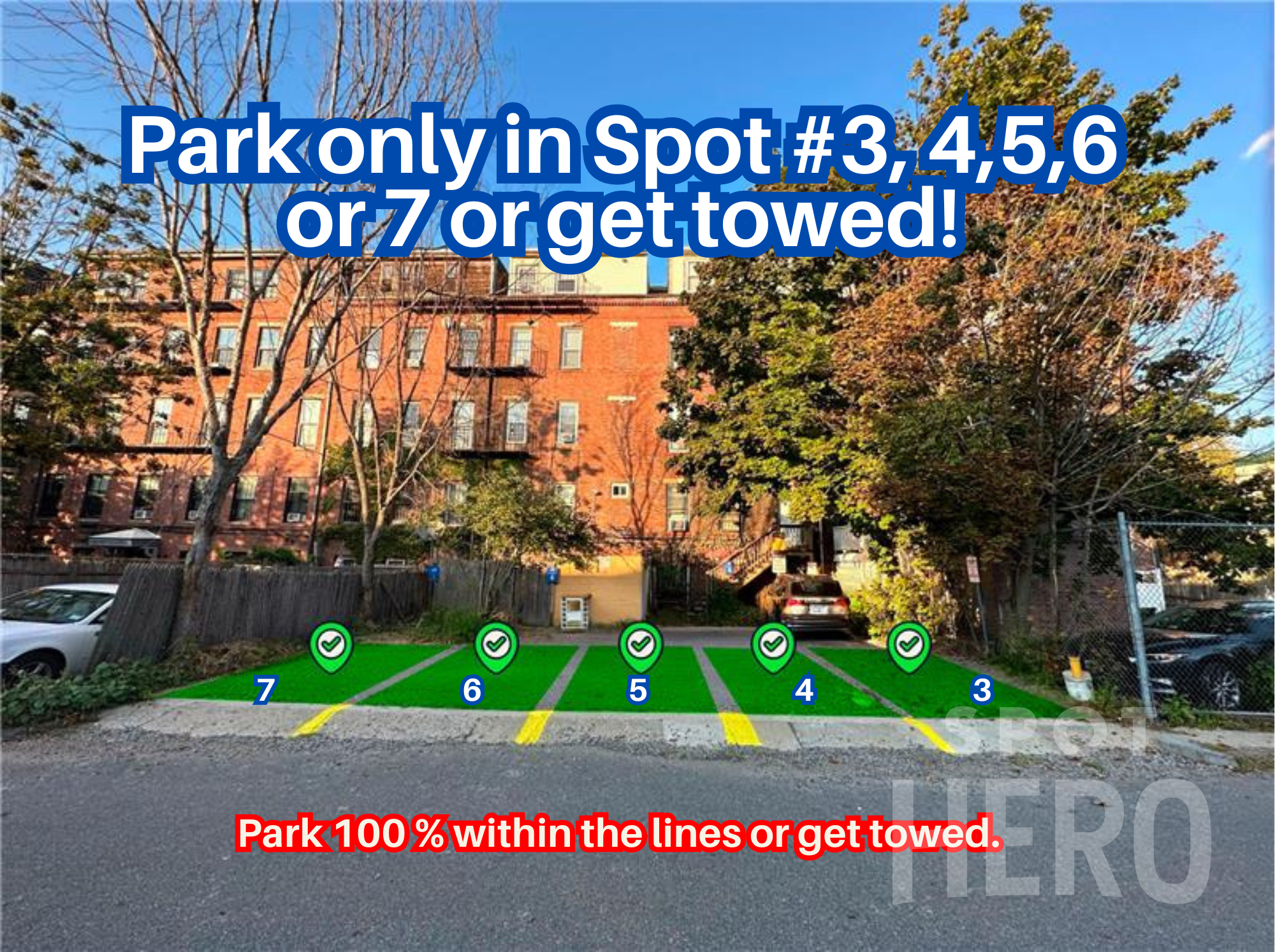 Photo of 206 Northampton St. - Spot #3, 4, 5, 6 or 7 Only