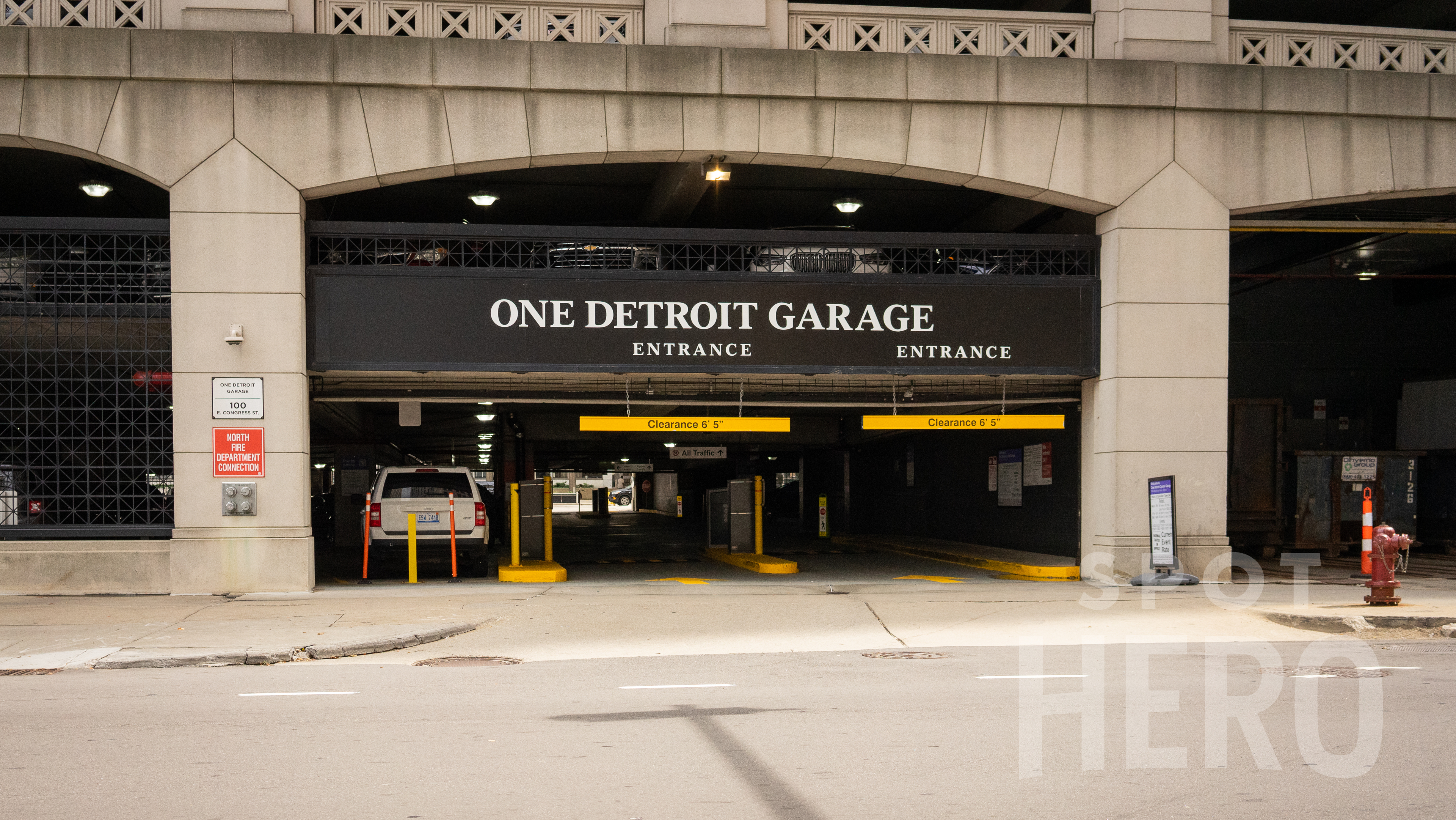 Photo of 201 Larned St. - One Detroit Center Garage