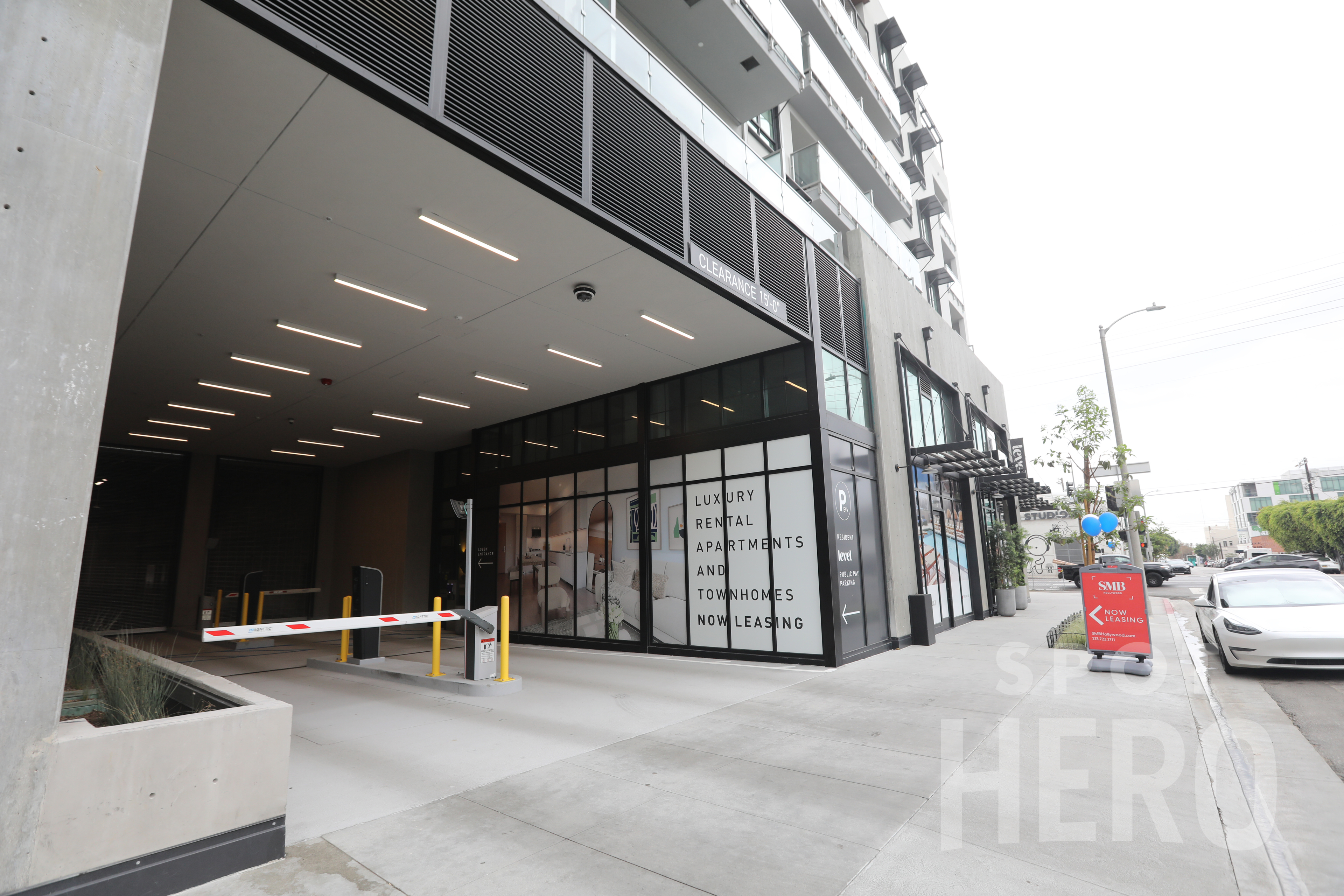 Photo of 6933 Santa Monica Blvd. - Garage