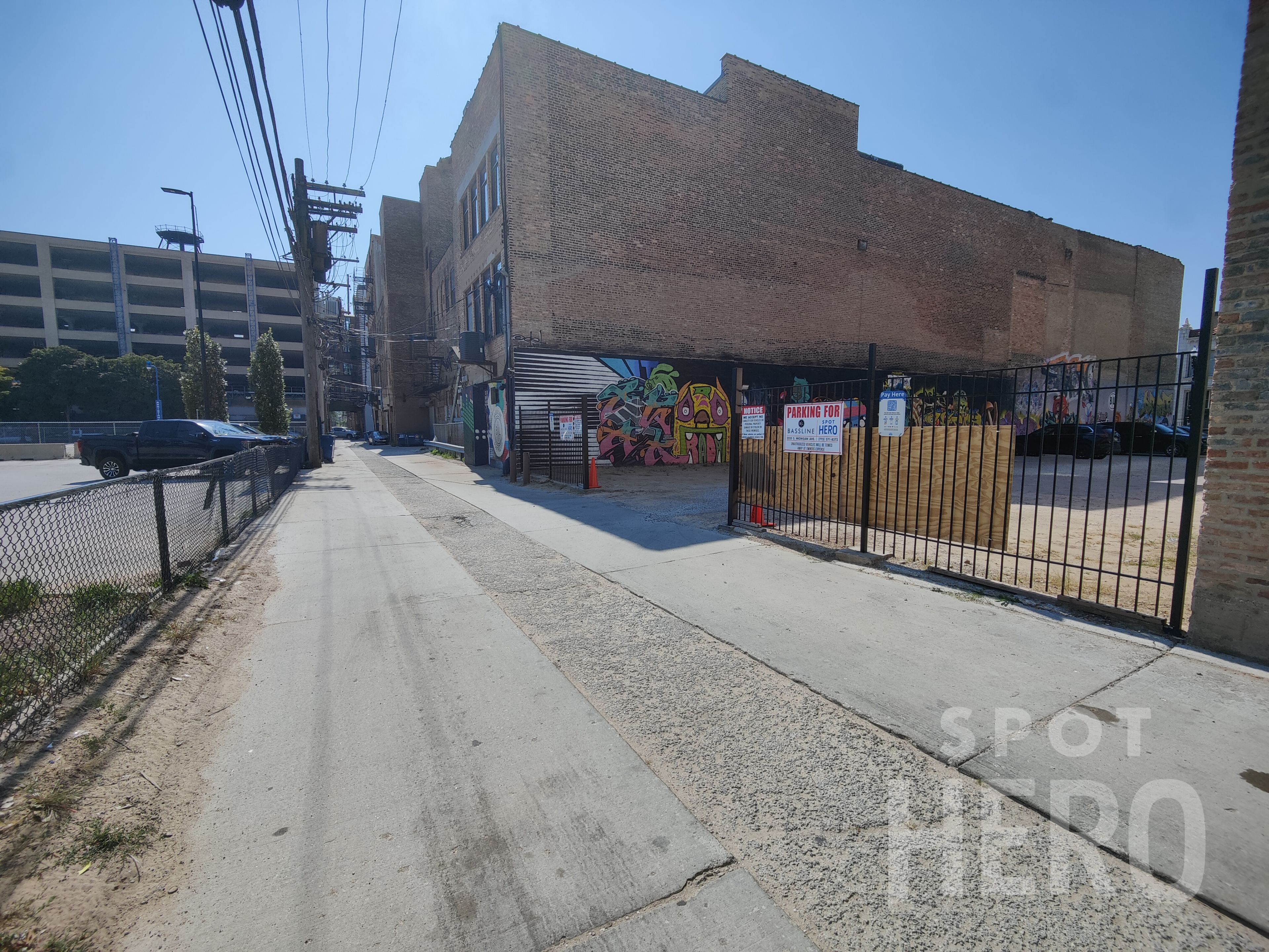 Photo of 2235 S Michigan Ave. - Alley Entrance