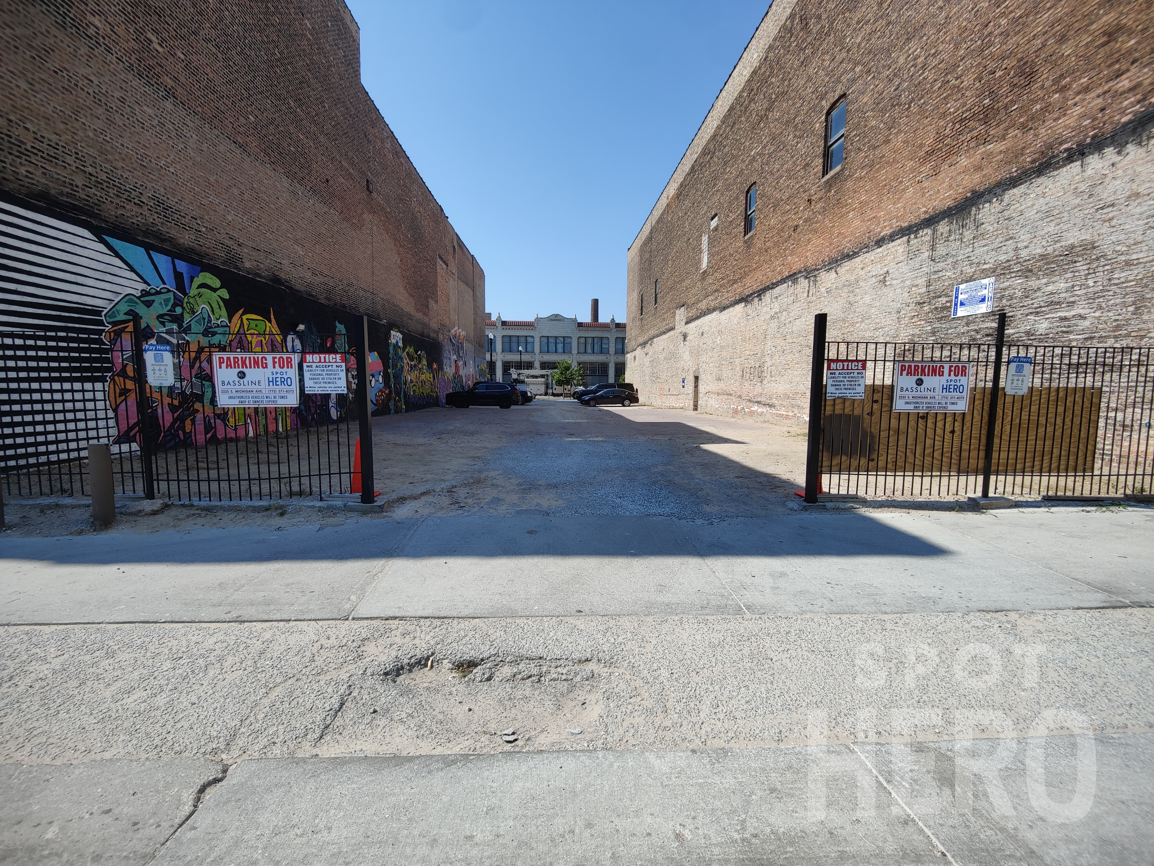 Photo of Alley Entrance - 2235 S Michigan Ave. - Lot