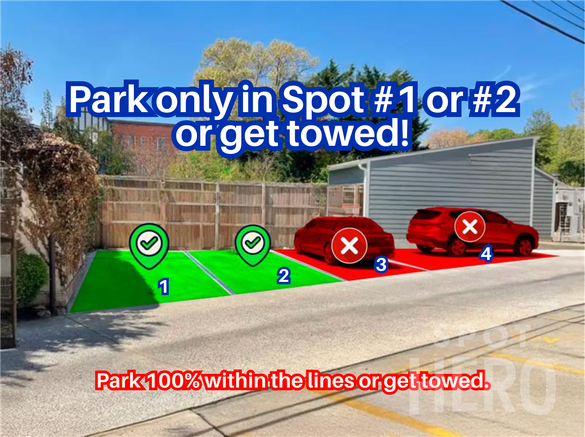 Photo of 3009 Rodman St.(2909 Porter St. NW) - Spot #1 or #2 Only