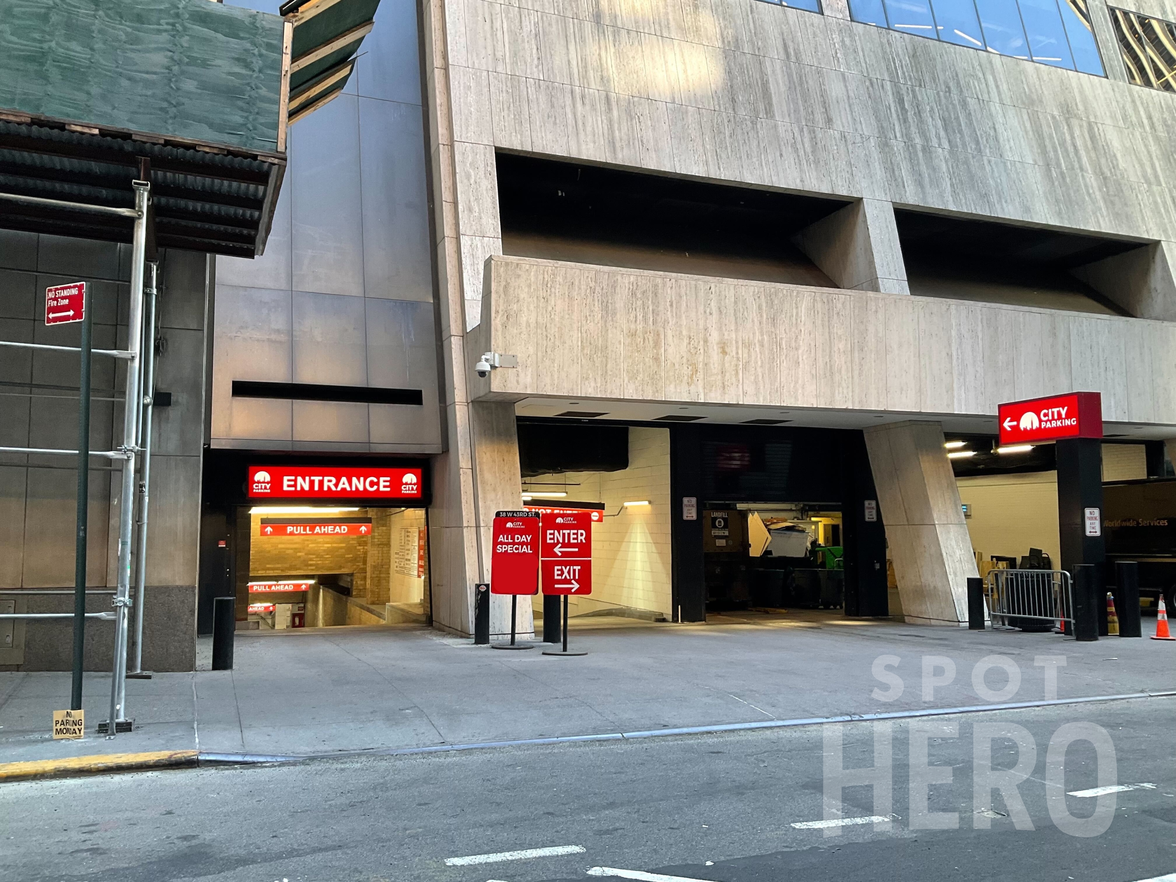 Photo of 38 W 43rd St. (1114 6th Ave. Garage) - Valet