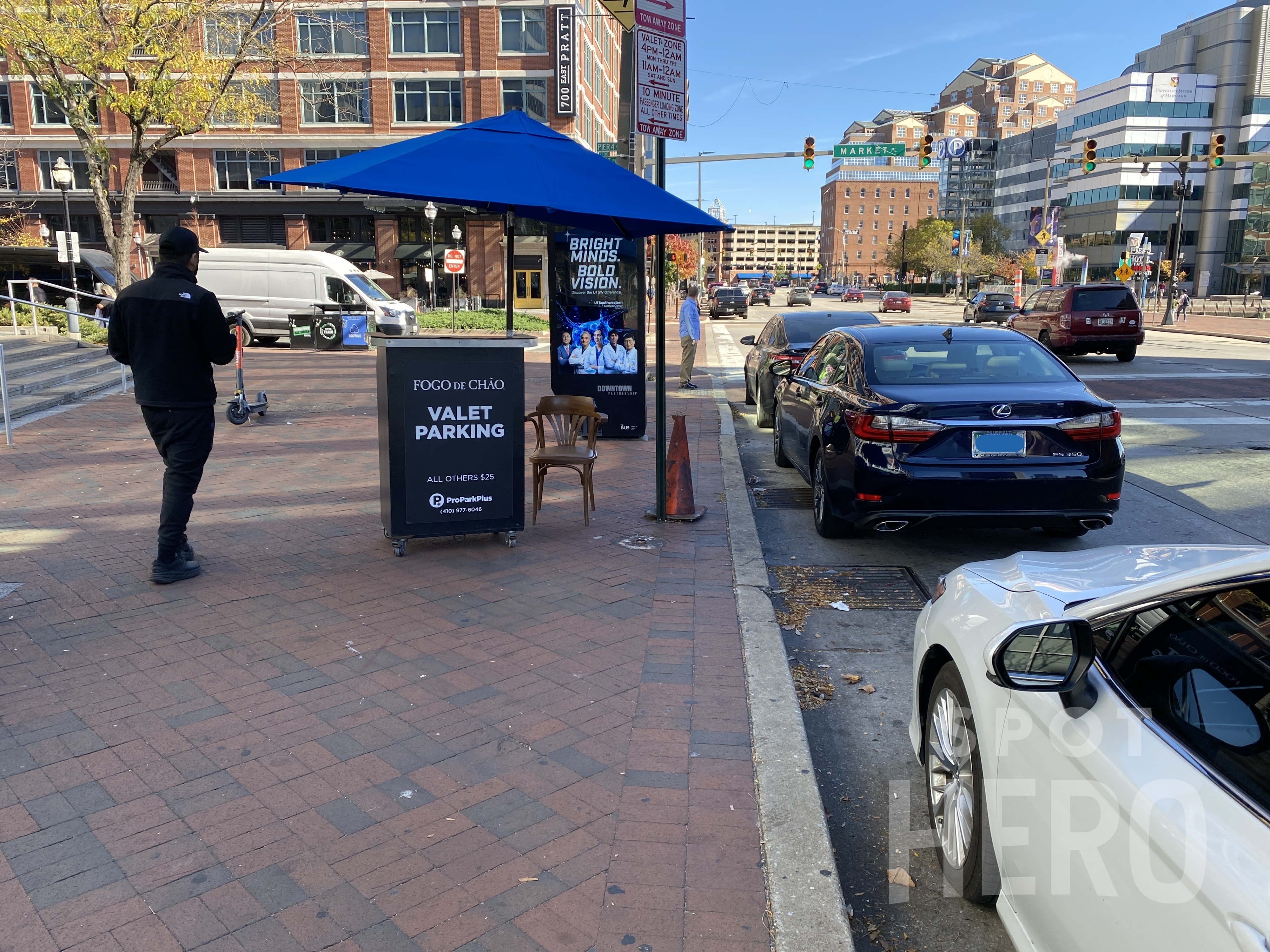 Photo of 600 E Pratt St. - Valet Stand