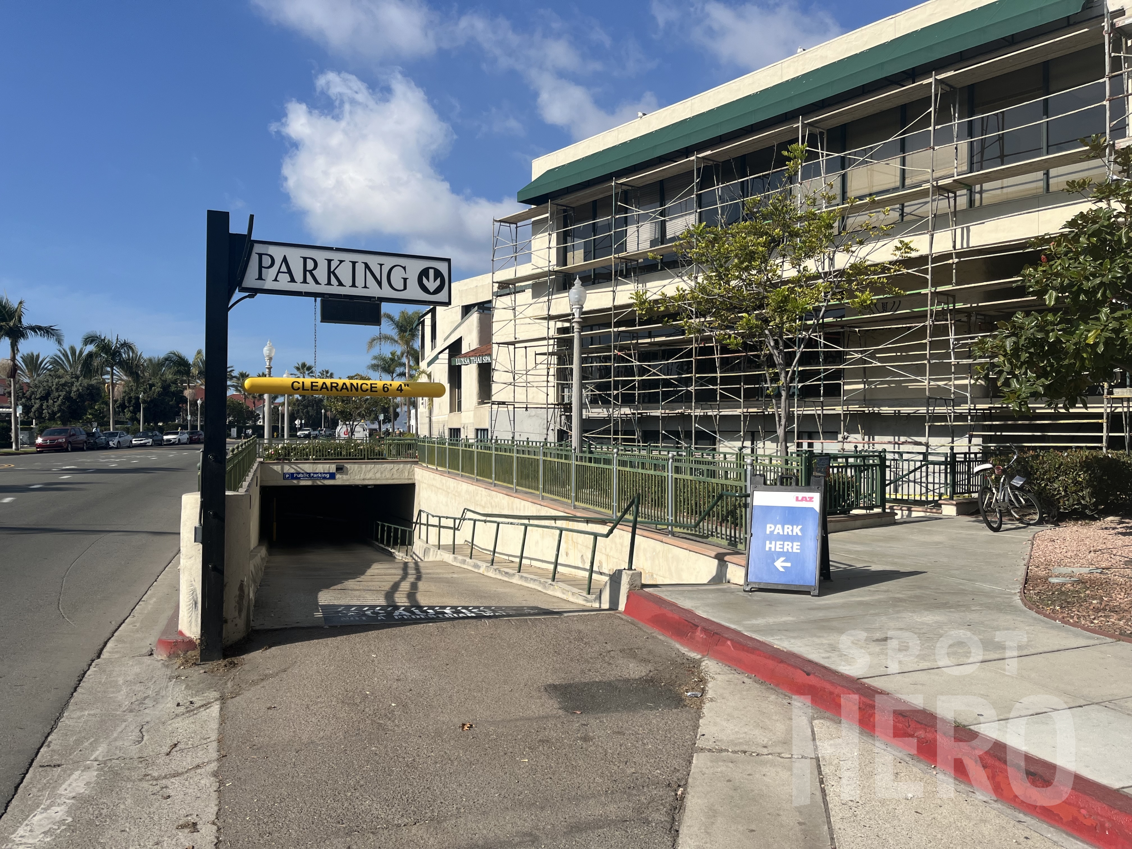 Photo of 3 Rh Dana Pl. (1330 Orange Ave.) - Coronado Plaza - Garage