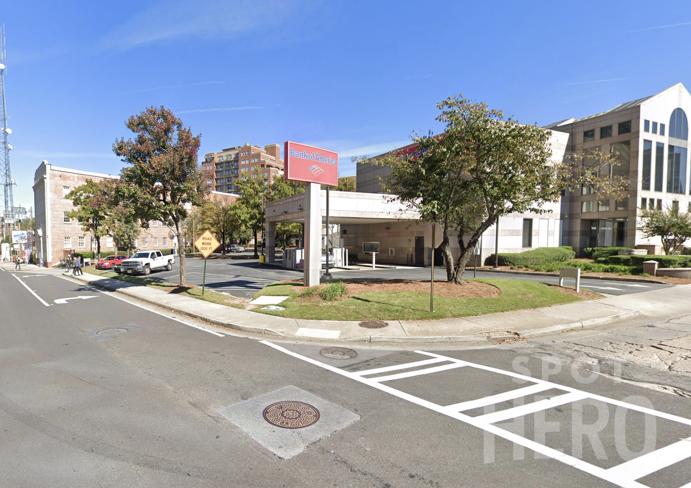 Photo of 3116 Peachtree Rd. NE - Bank of America Lot