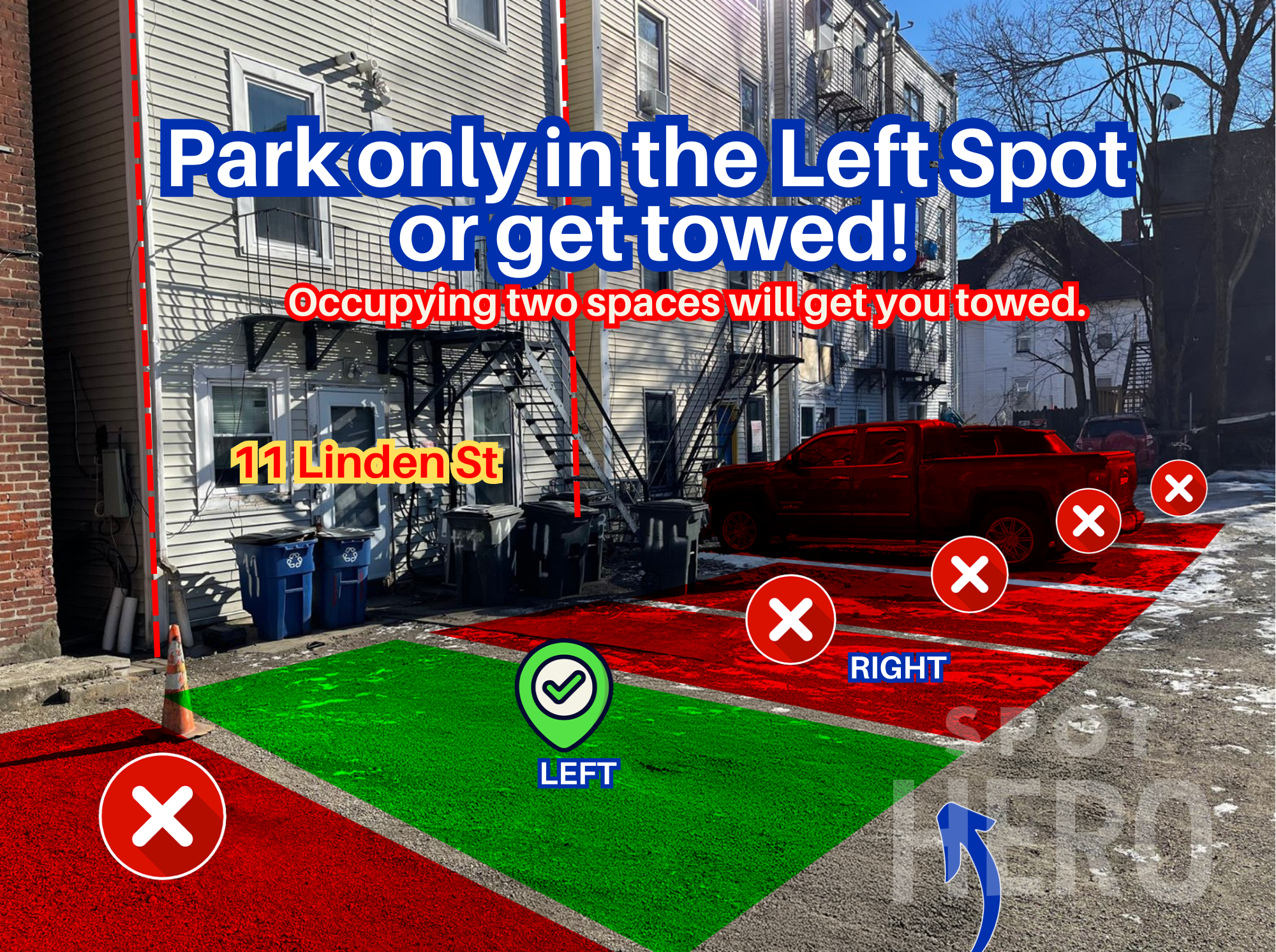 Photo of 11 Linden St. - Left Spot Only