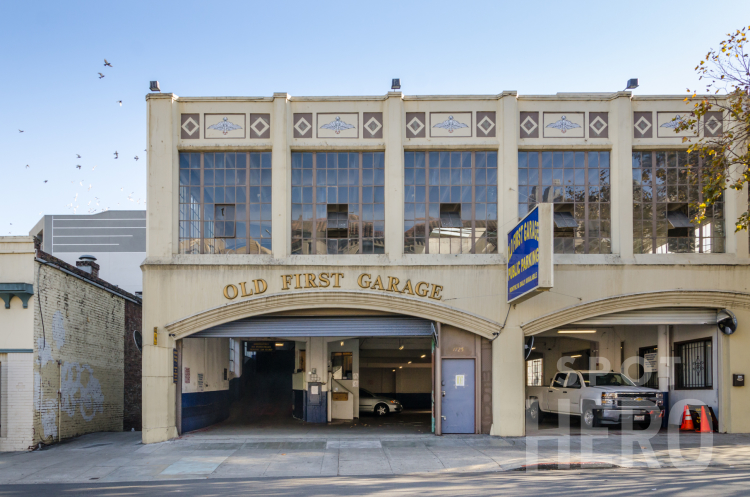 Photo of 1725 Sacramento St. - Old First Valet Garage