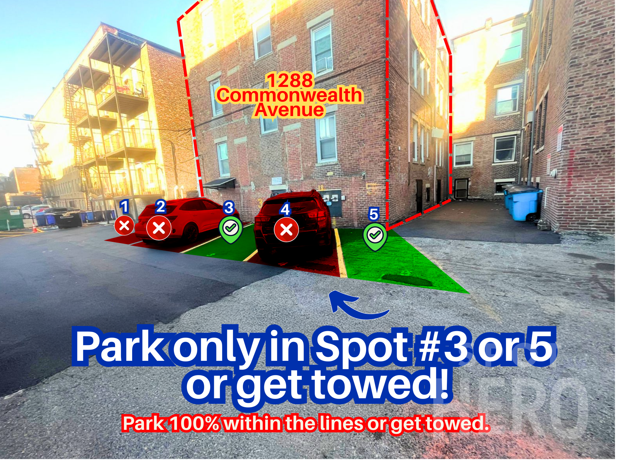 Photo of 1288 Commonwealth Ave. - Spot #3 or #5 only