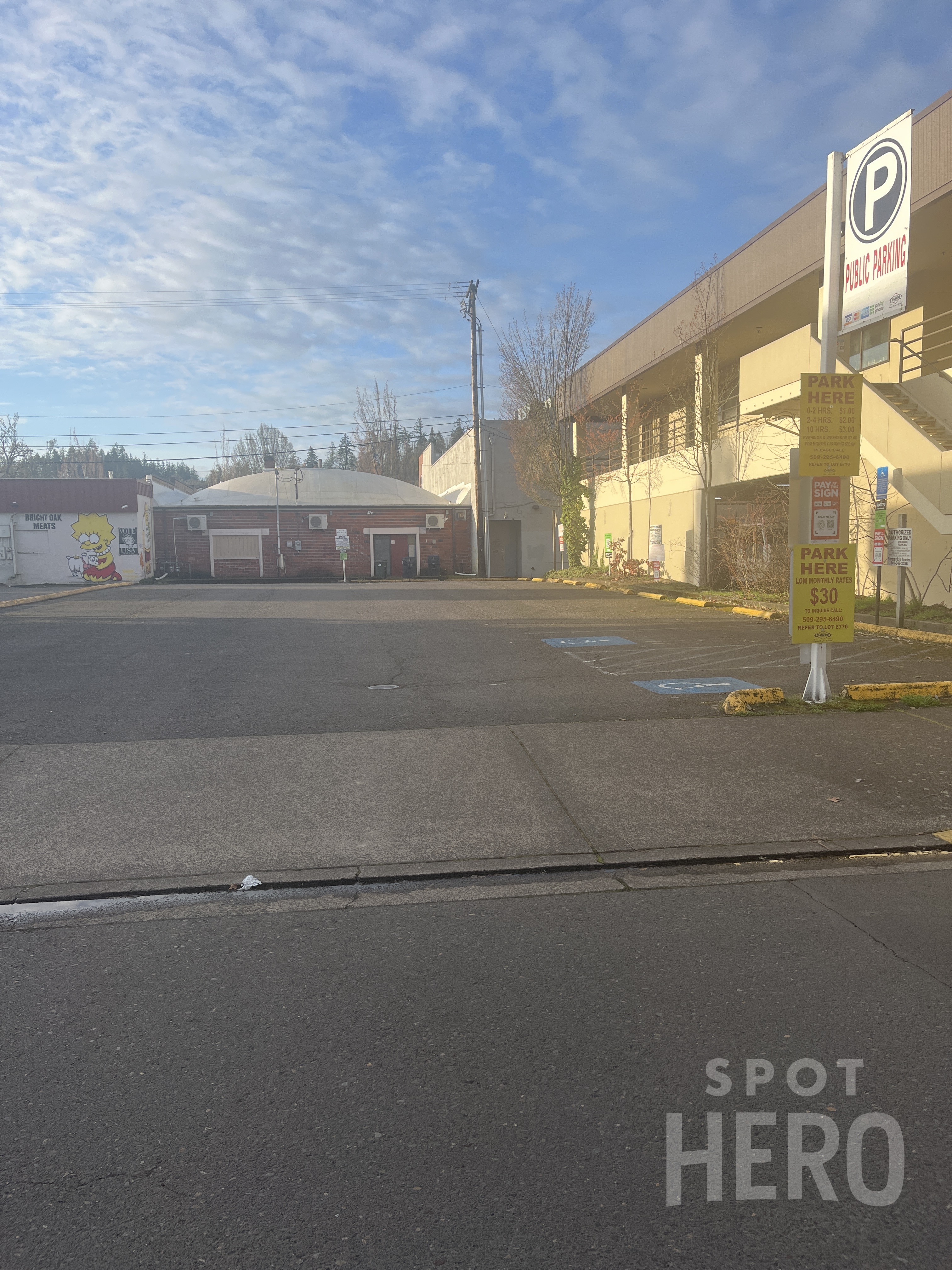 Photo of 625 A St. - Springfield Library Lot (E0770)