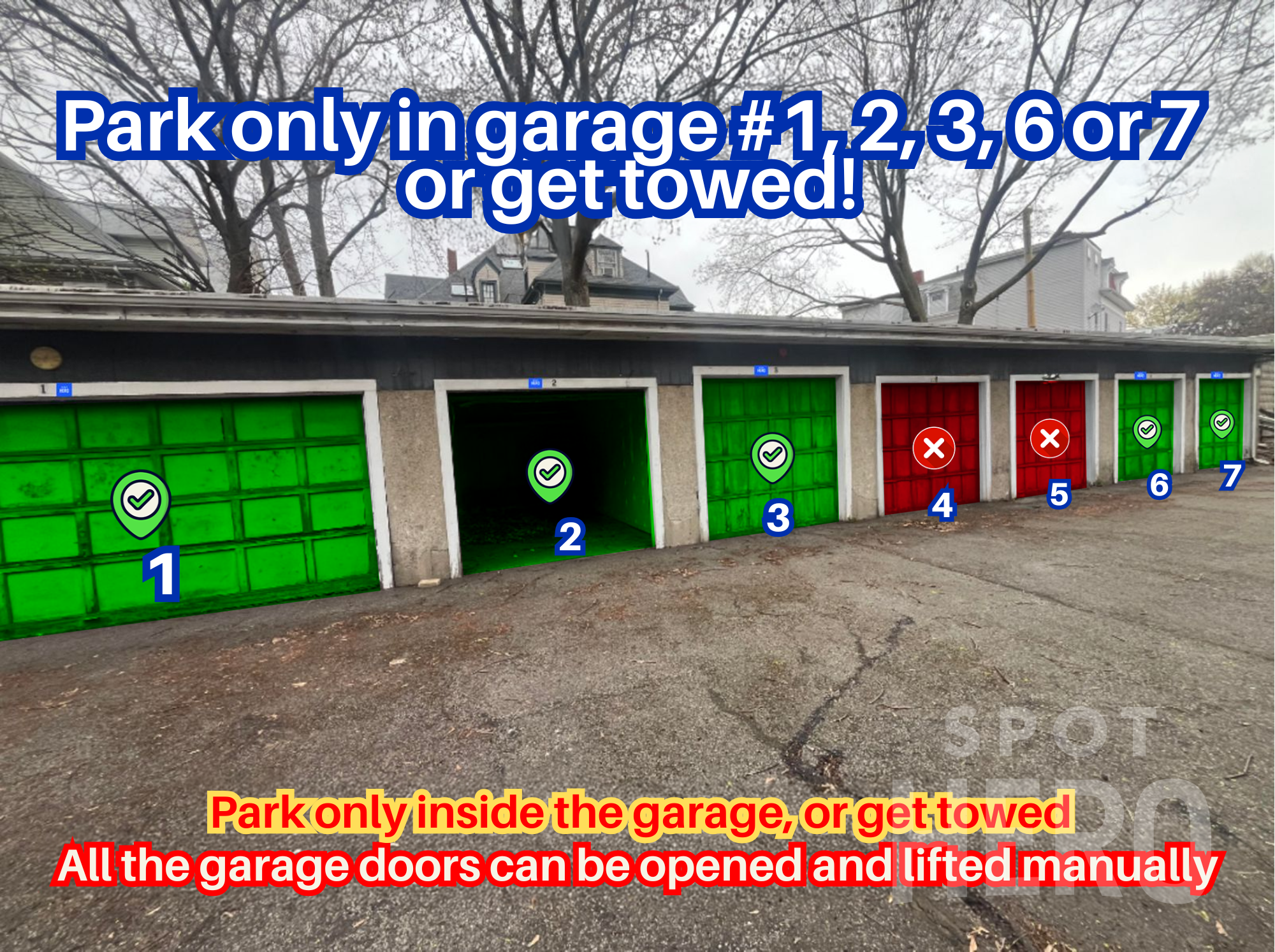 Photo of 78 Adamson St. - Garage Spot #1, 2, 3, 6 or 7 Only