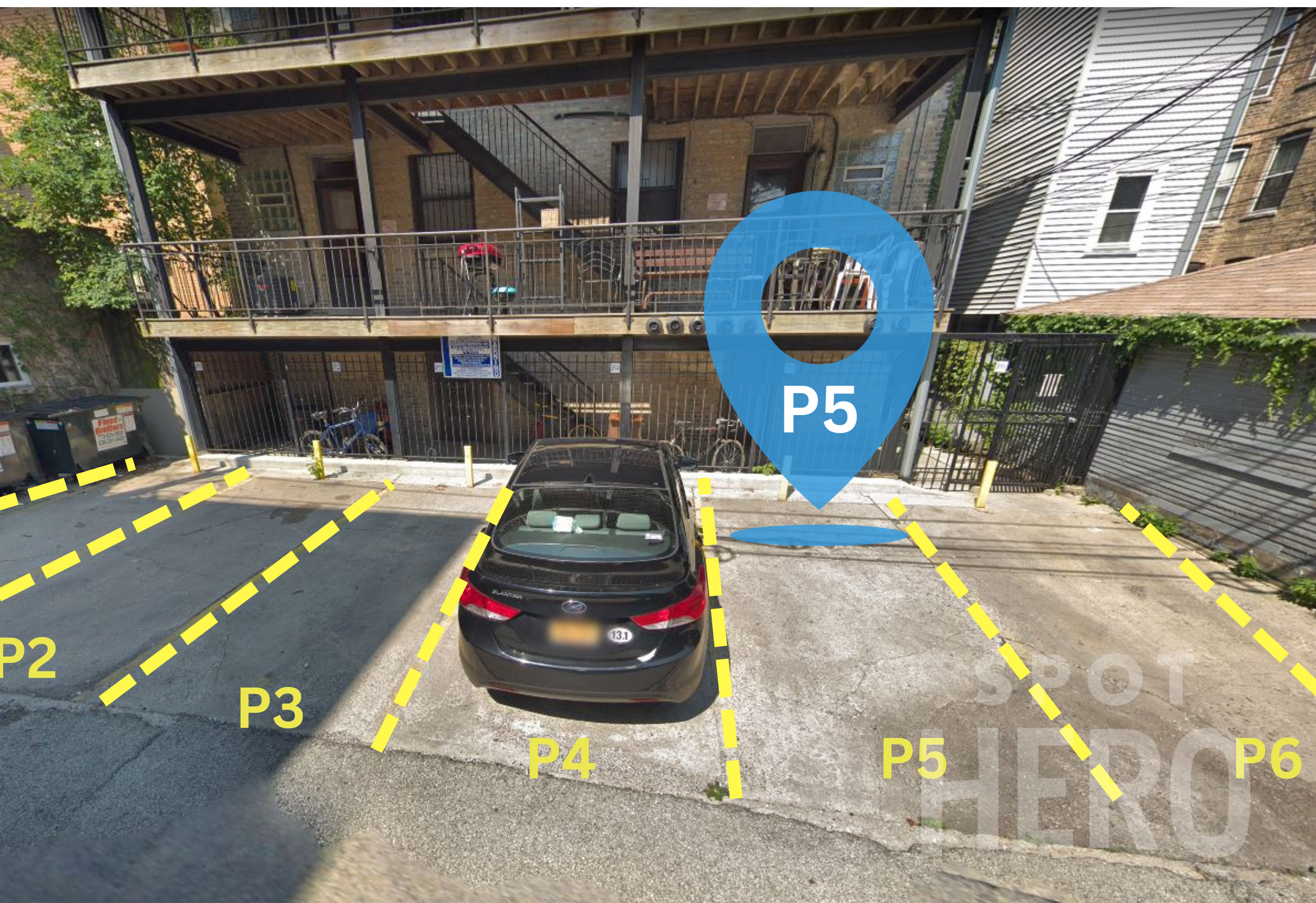 Photo of 3711 N Fremont St. - Spot #P5