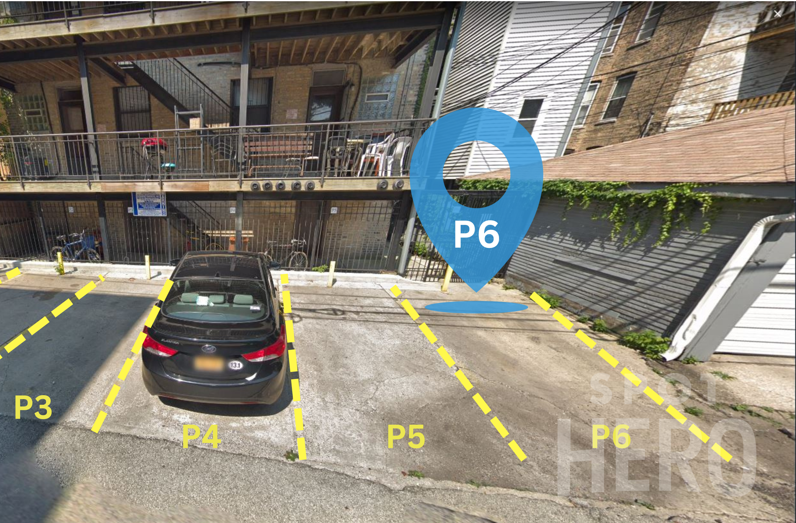 Photo of 3711 N Fremont St. - Spot #P6