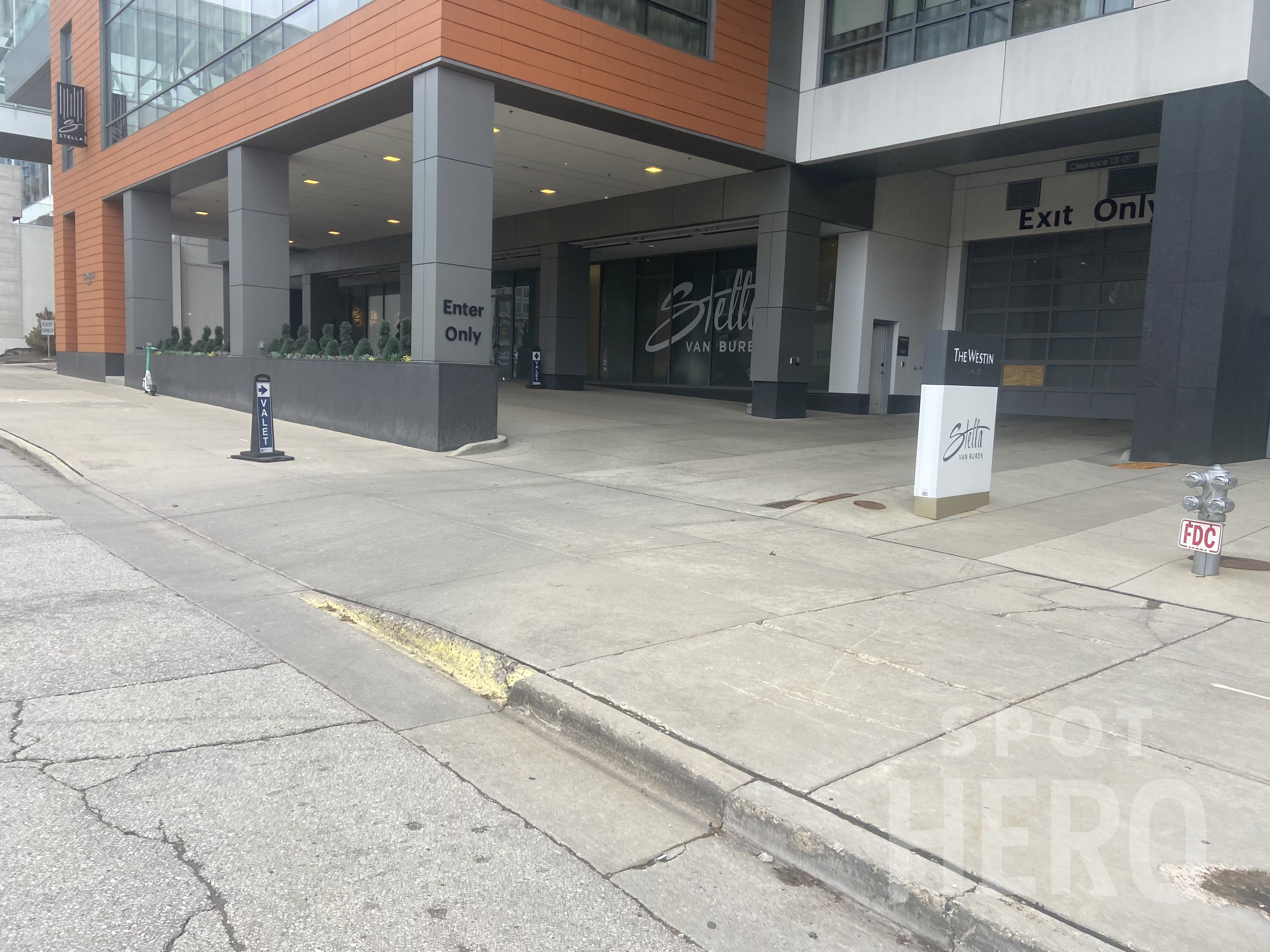 Photo of 550 N Van Buren St. - The Westin Milwaukee - Valet