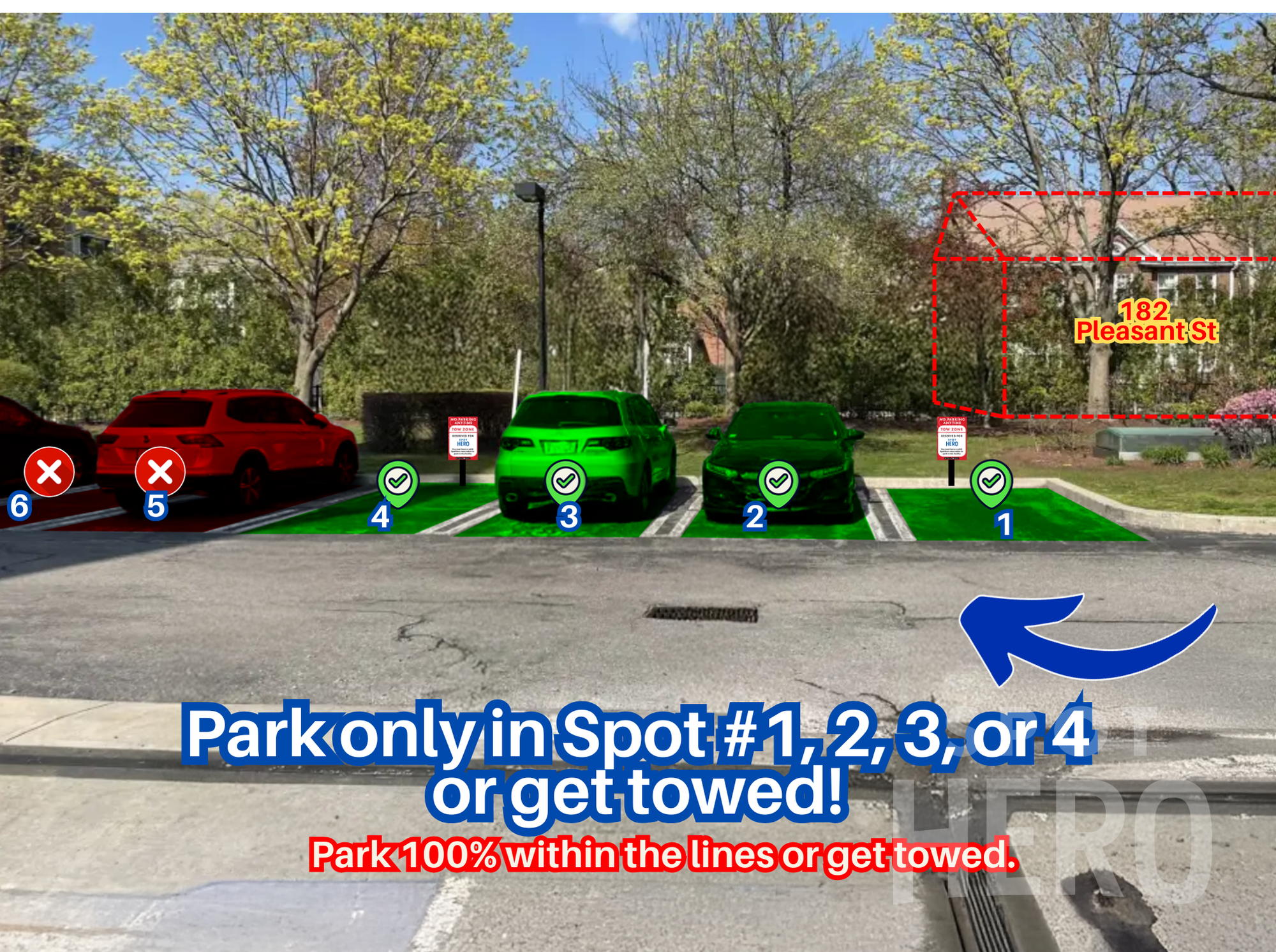 Photo of 79 Thatcher St. (90 Thatcher St.) - Spots #1, 2, 3, or 4 Only