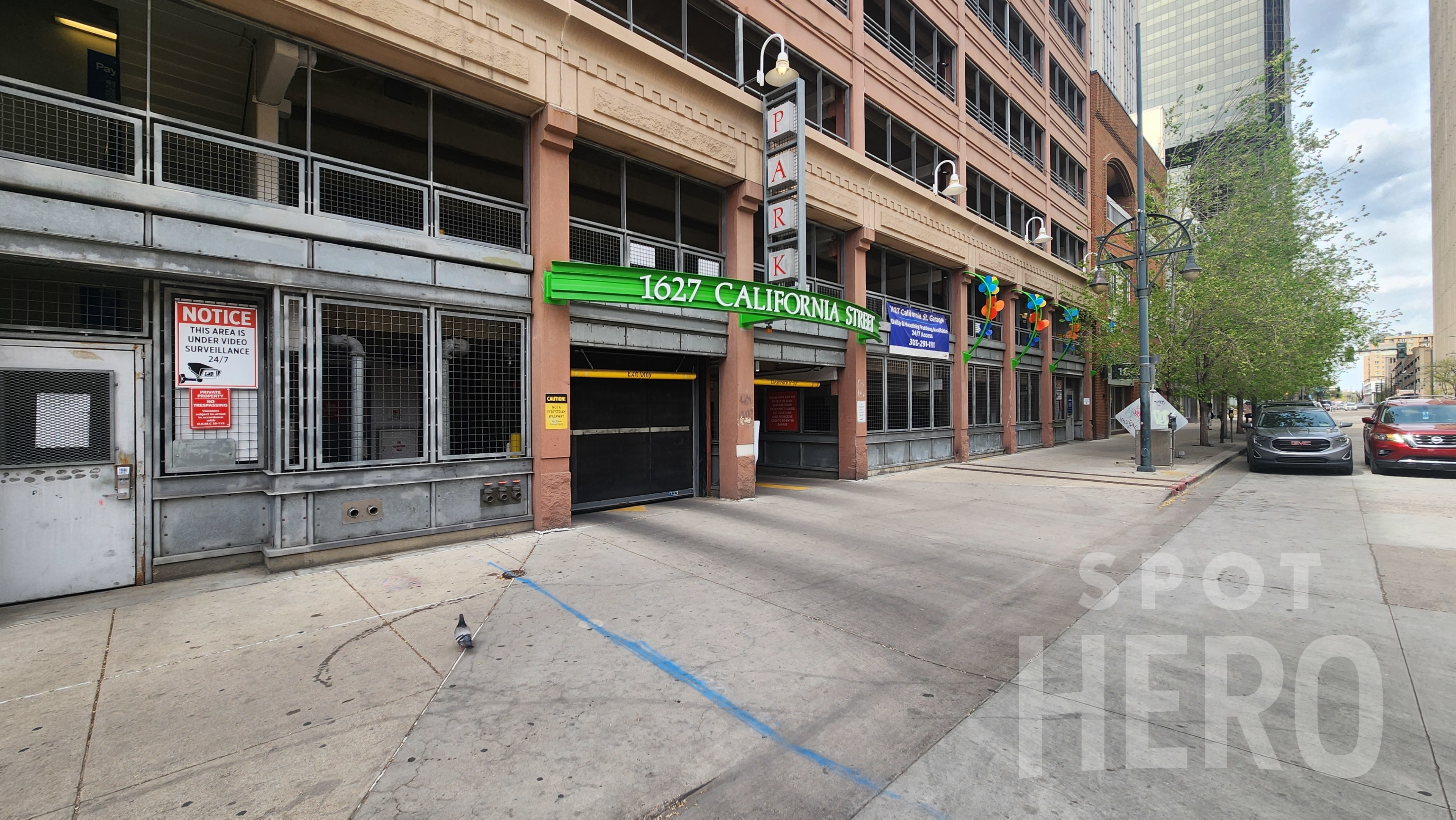 Photo of 1627 California St. - Garage
