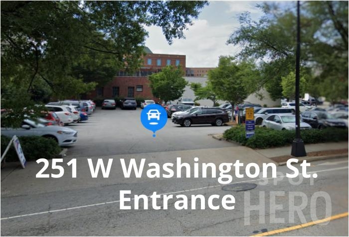 Photo of 251 W Washington St. - First Presbyterian Church Lot
