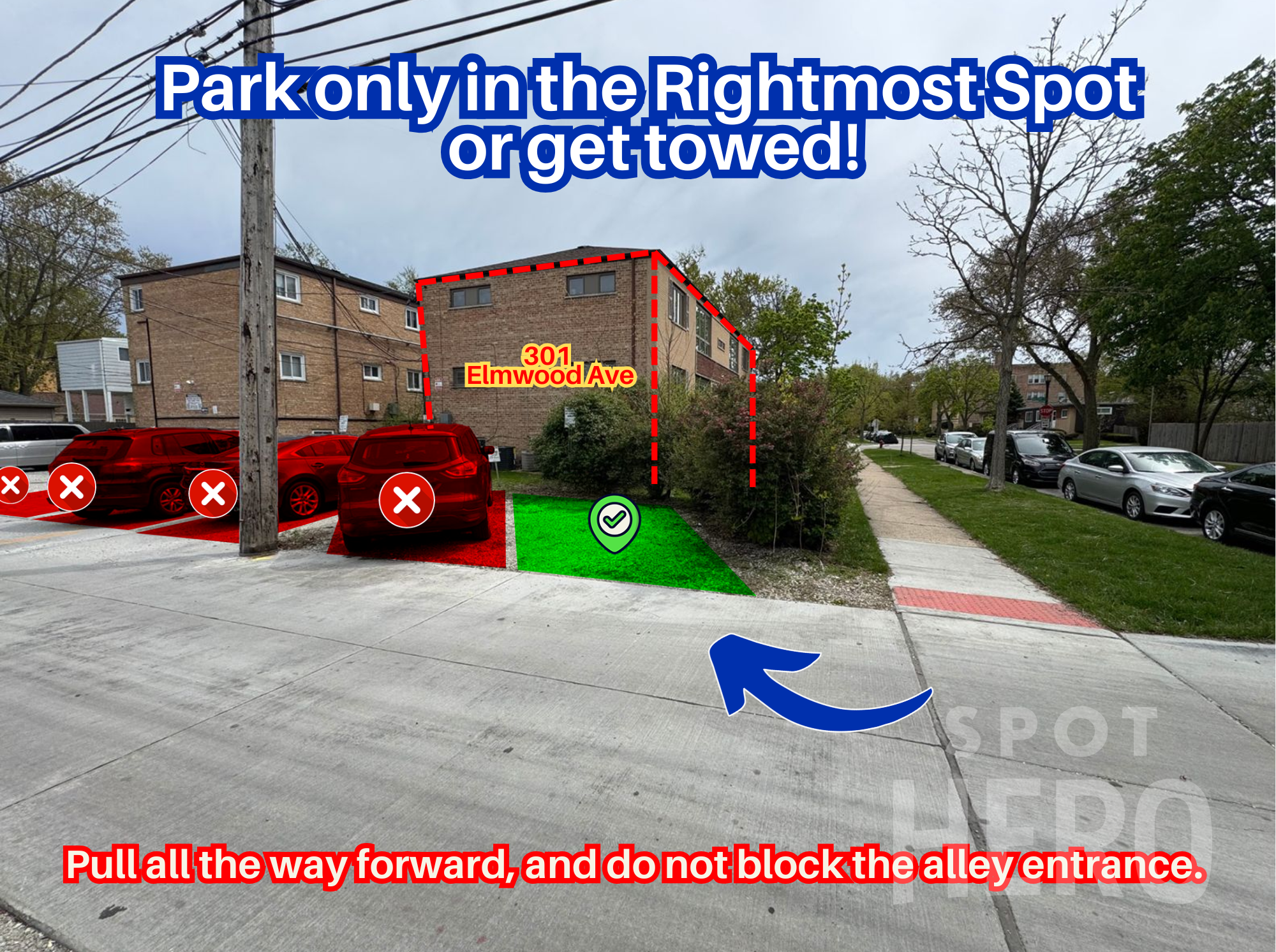 Photo of 301 Elmwood Ave. - Right Spot Only