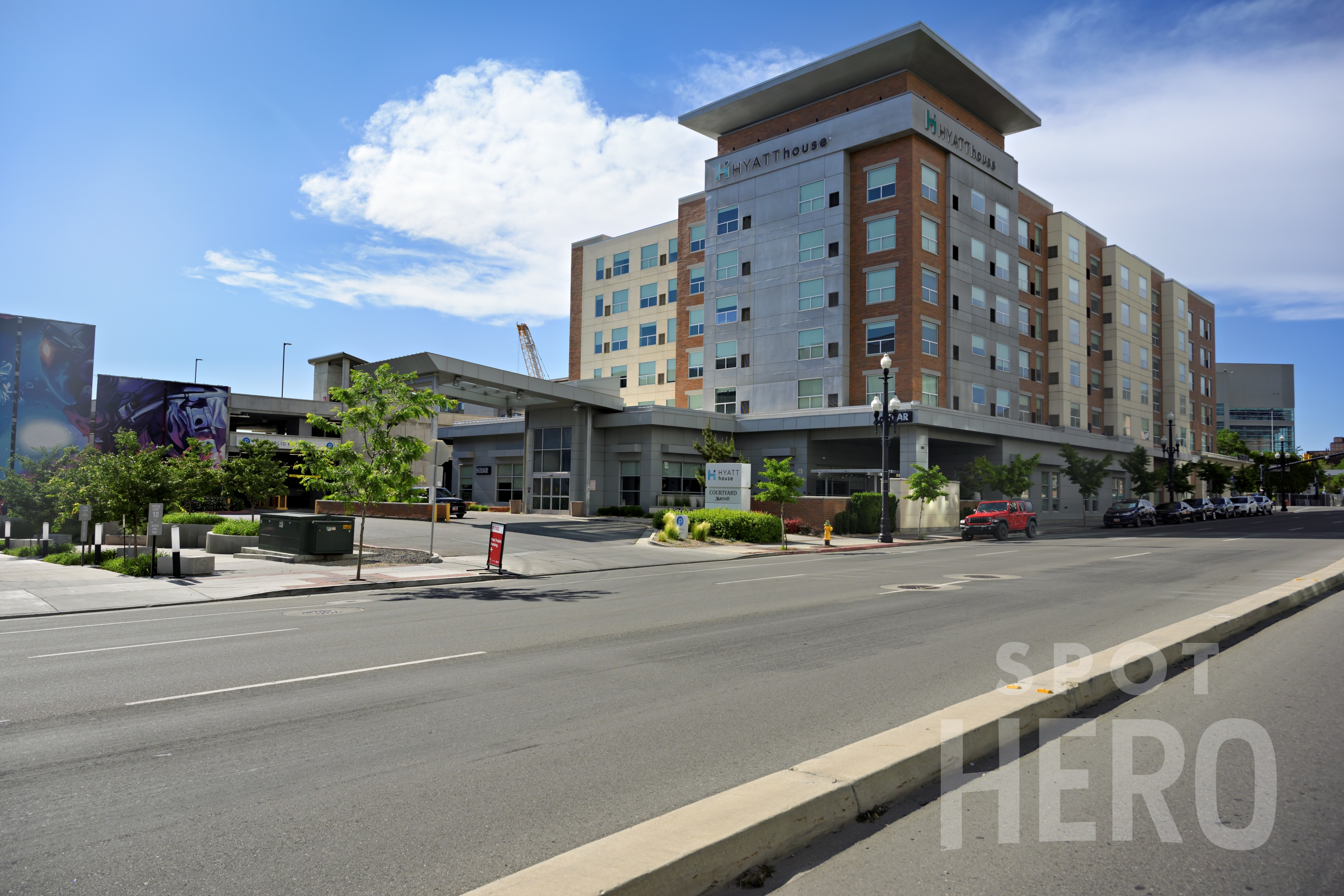 Photo of 142 S 300 W - Delta Center Hotel Parking Garage