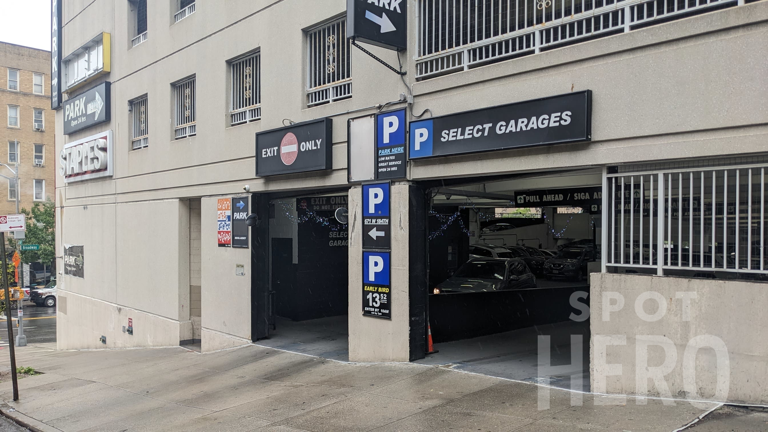 Photo of 671 W 184th St. - (4320 Broadway Garage) - Select Garages