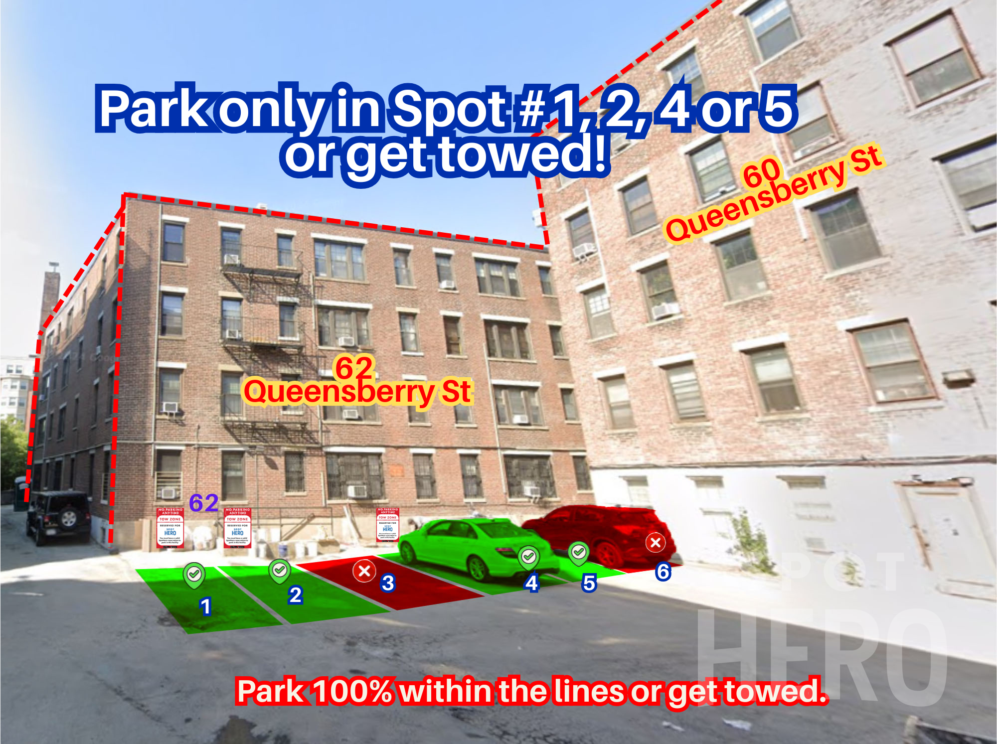 Photo of 62 Queensberry St. - Spot #1, 2, 4 or 5 Only