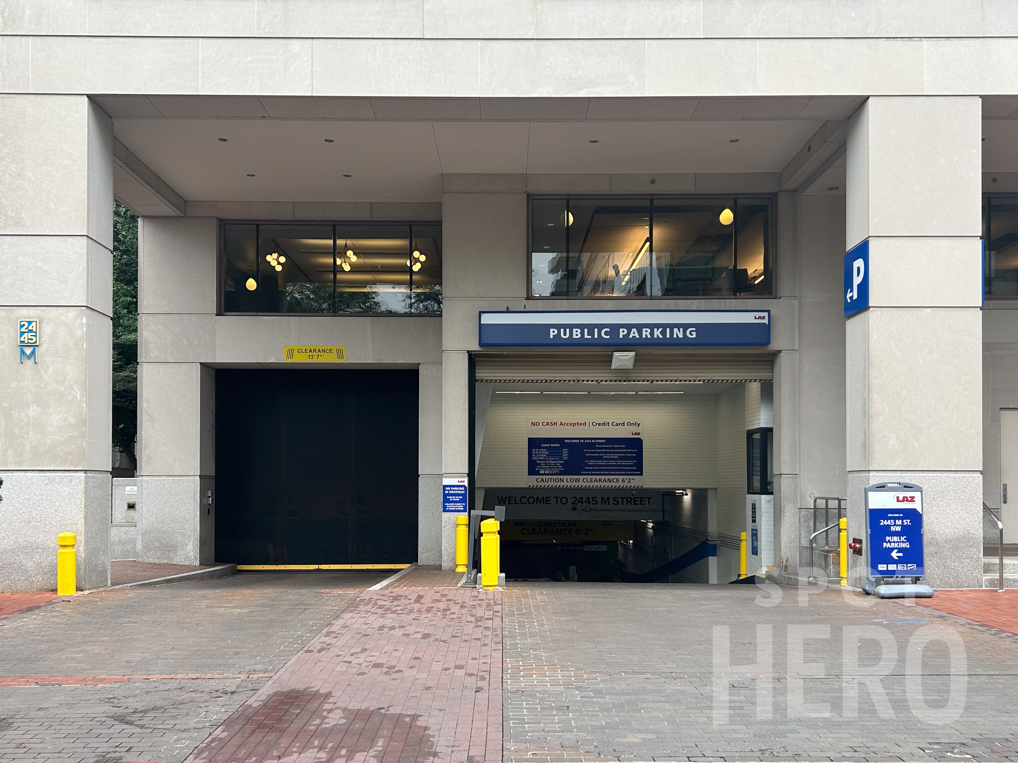 Photo of 1225 25th St. NW (2445 M St. NW - Garage)