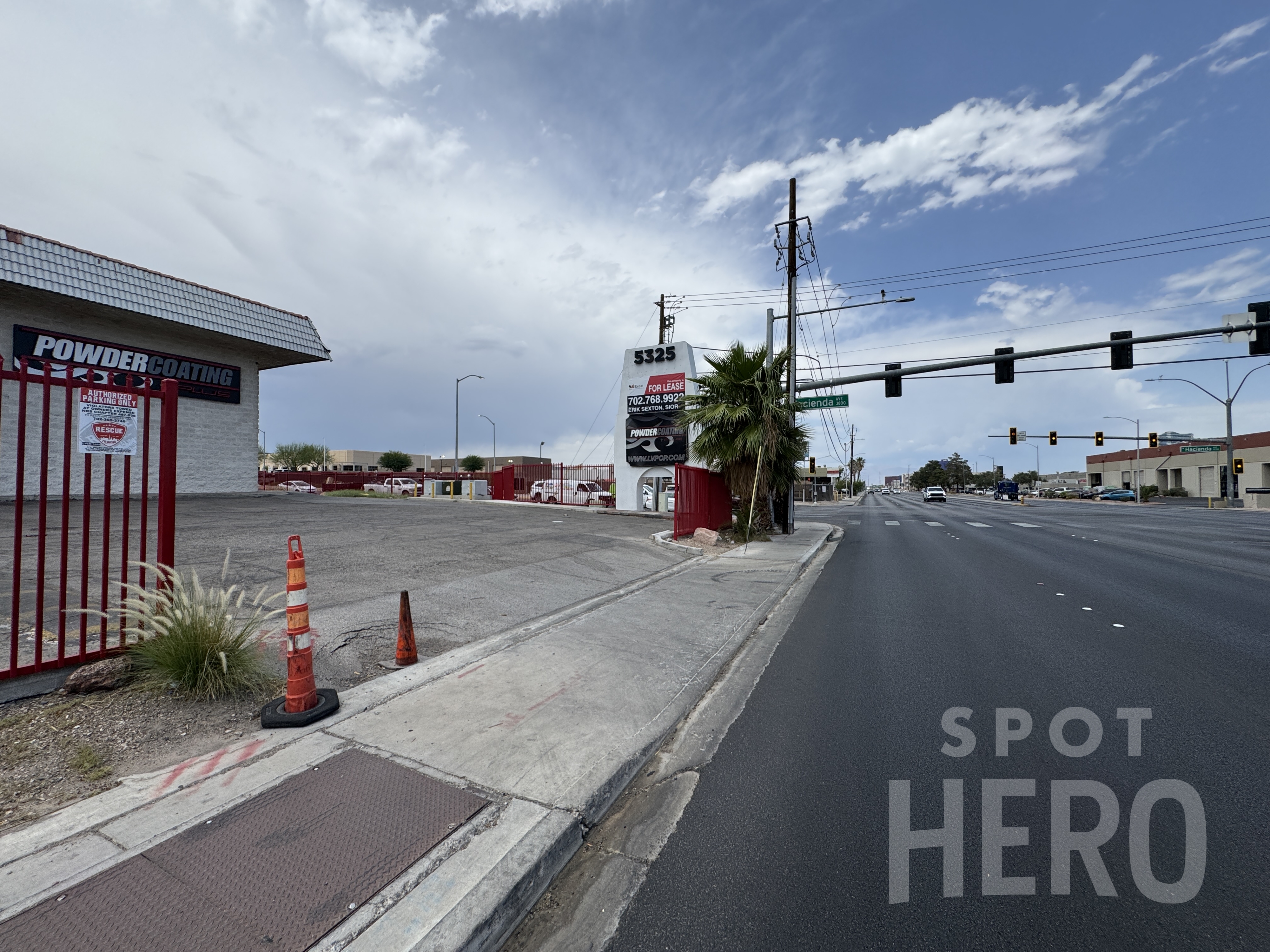 Photo of 5325 S Valley View Blvd. - Powder Coating Plus Lot
