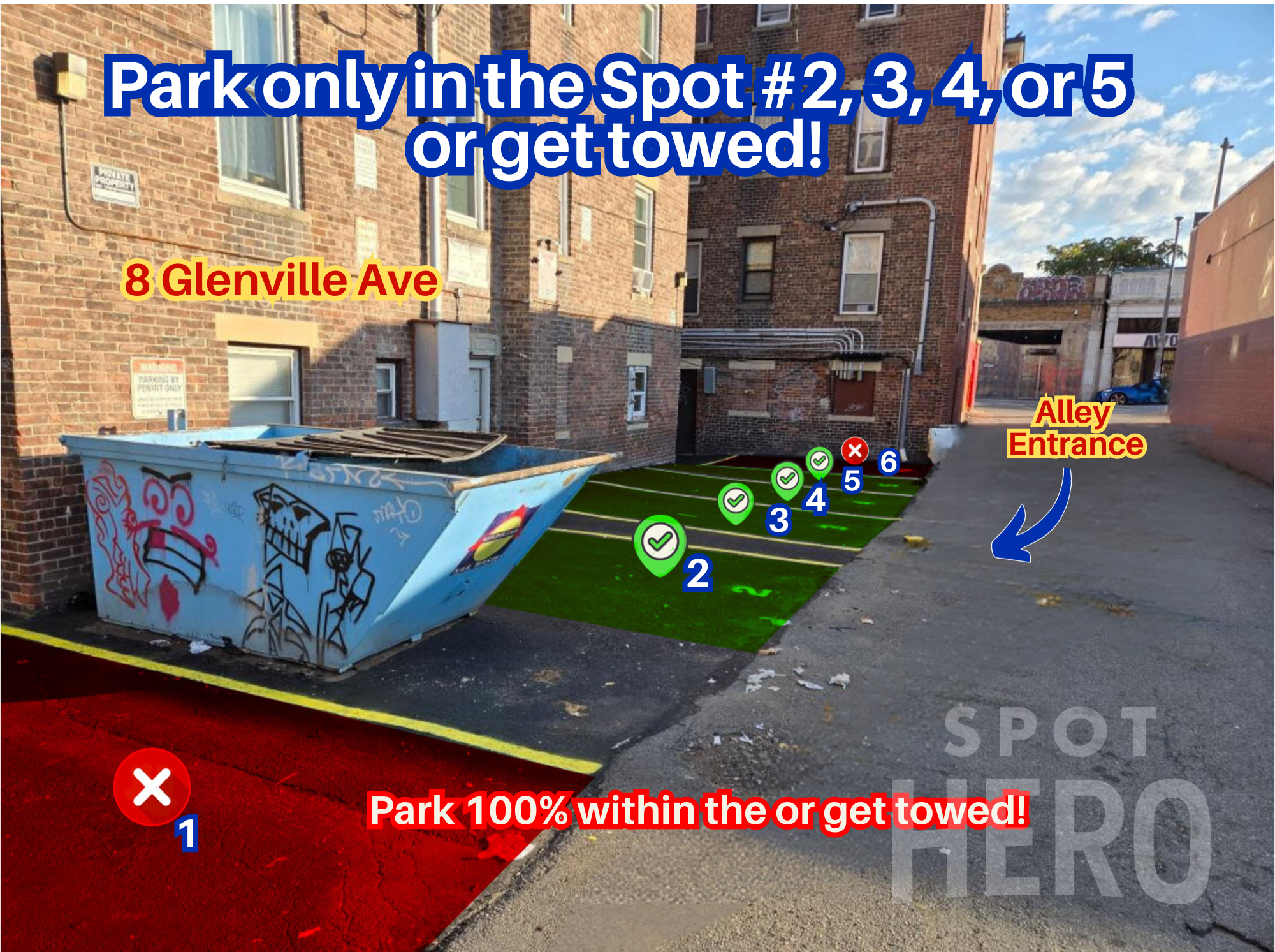 Photo of 8 Glenville Ave. - Spots #2, 3, 4, or 5 Only