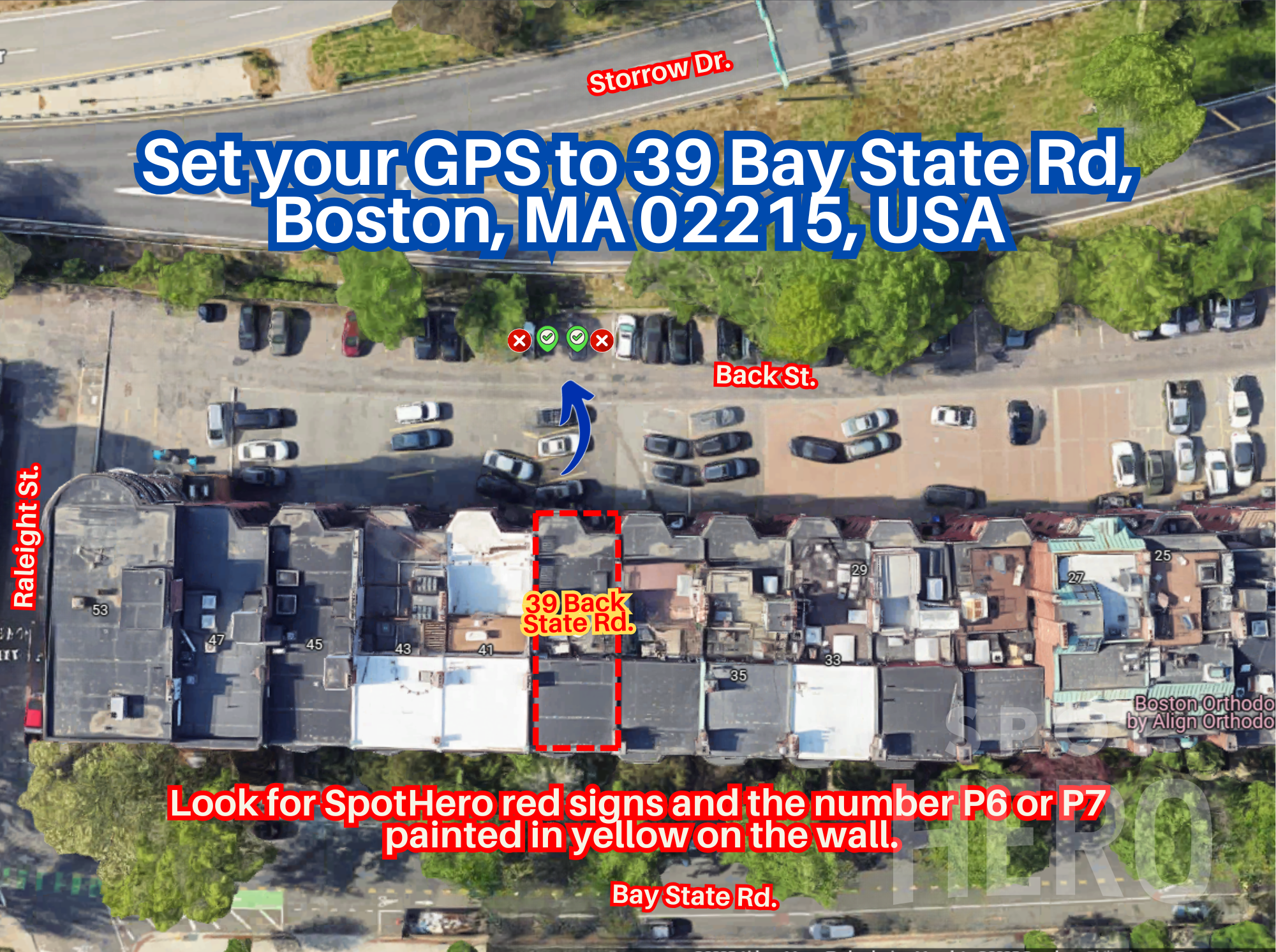 Photo of 39 Bay State Rd. - Spot #P6 or #P7