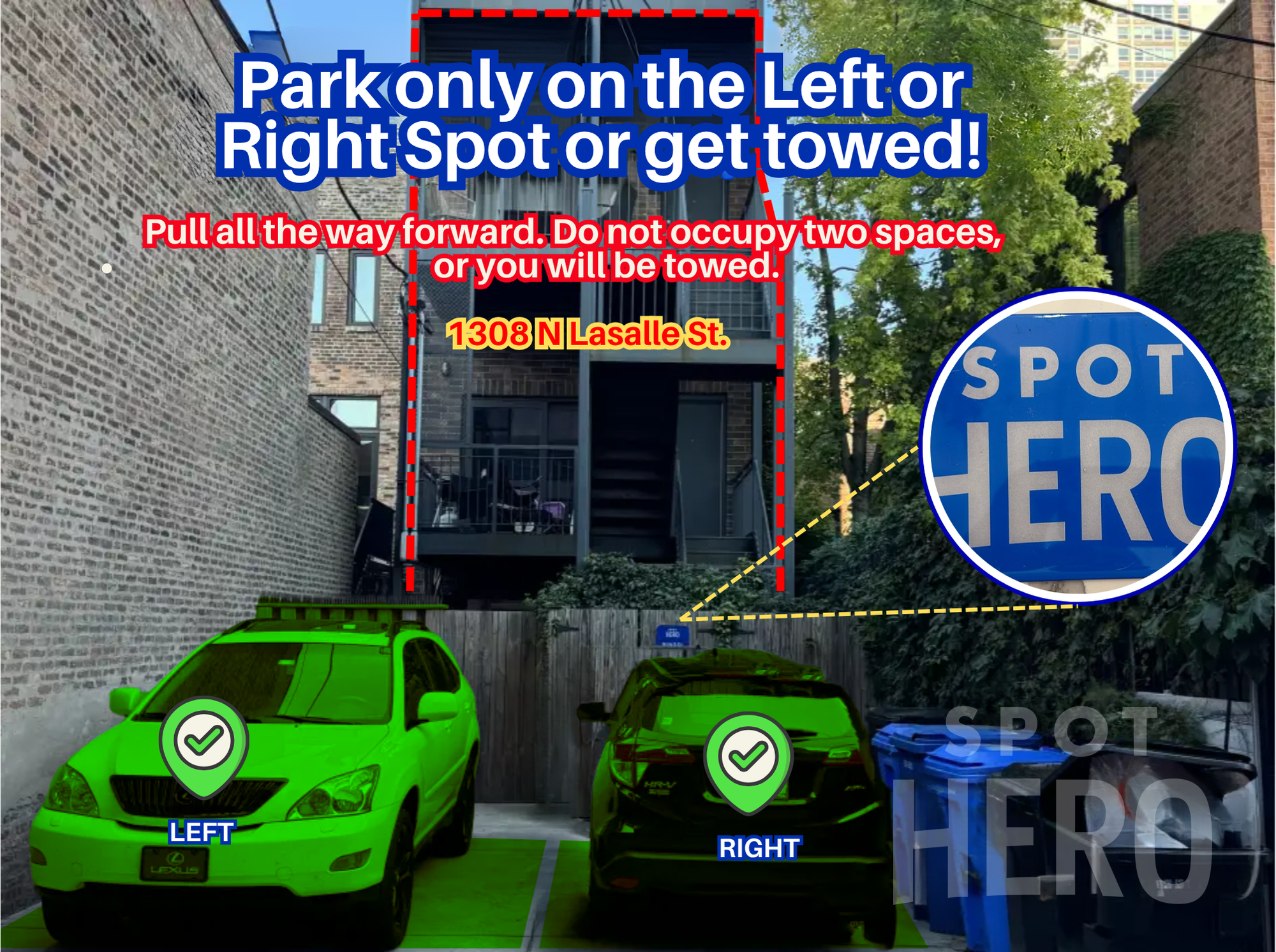 Photo of 1308 N Lasalle St. - Left or Right Spot