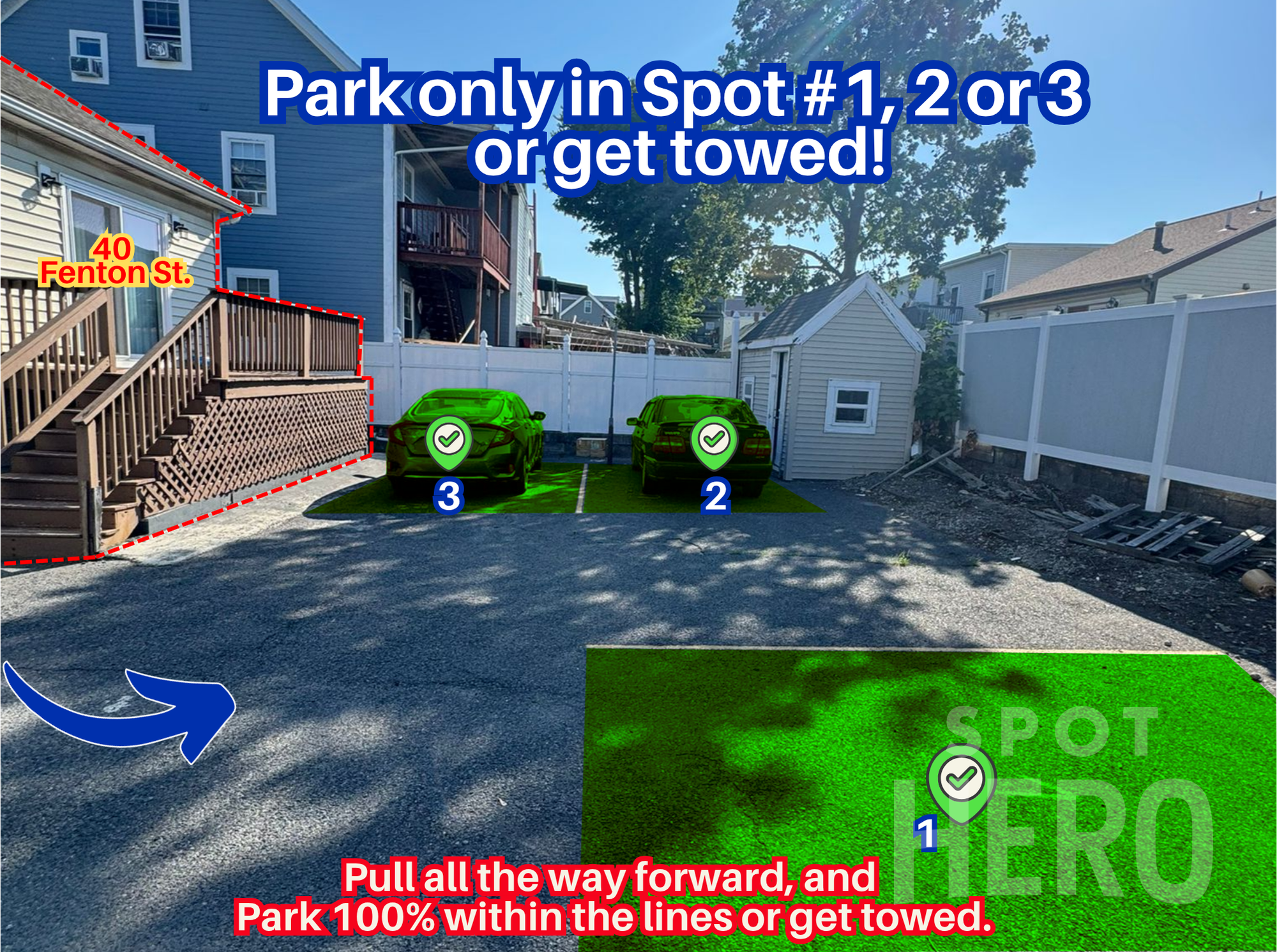 Photo of 40 Fenton St. - Spots #1, 2 or 3
