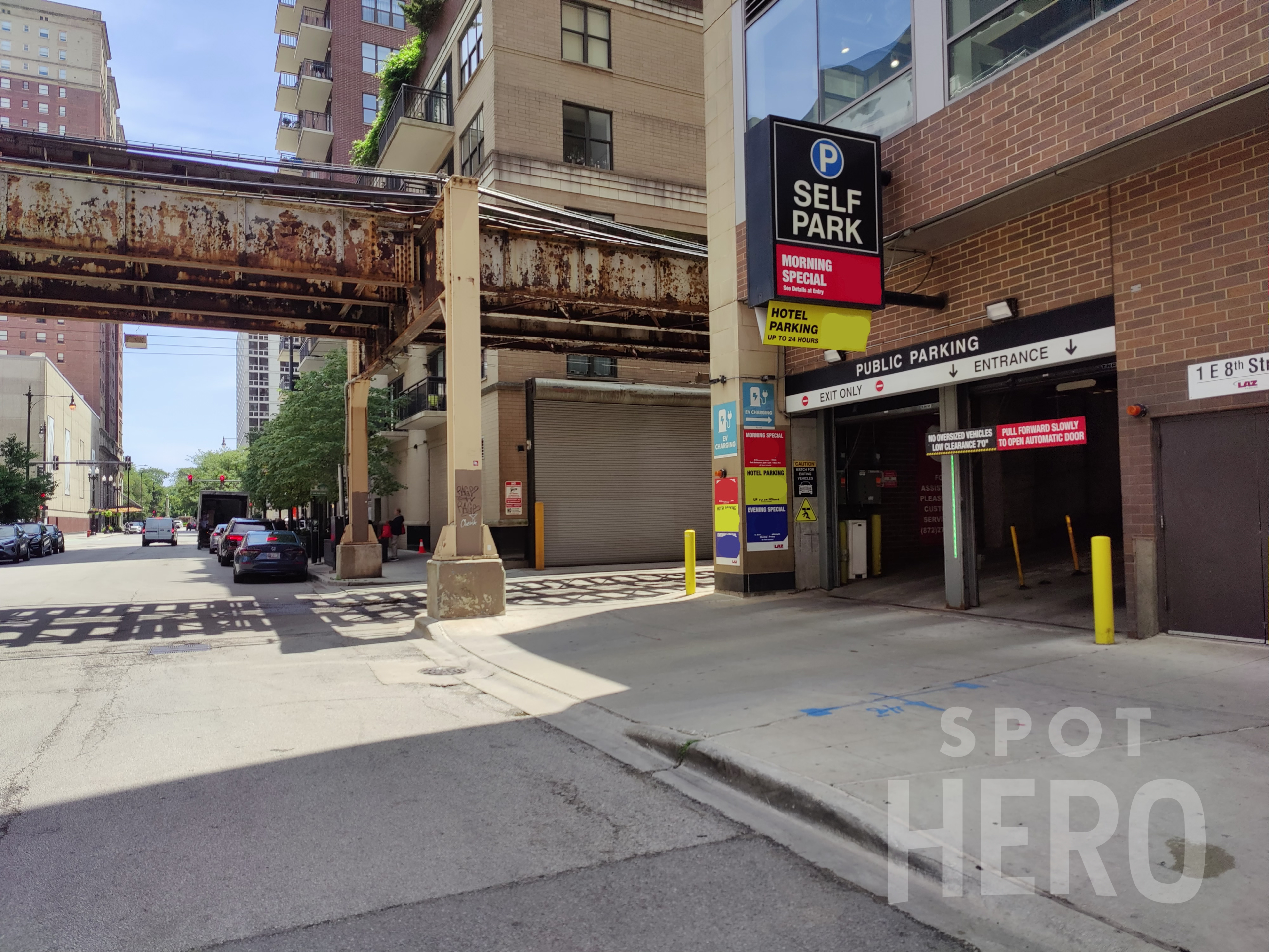 Photo of 1 E 8th Street (817 S State) - Unlimited In/Out Garage