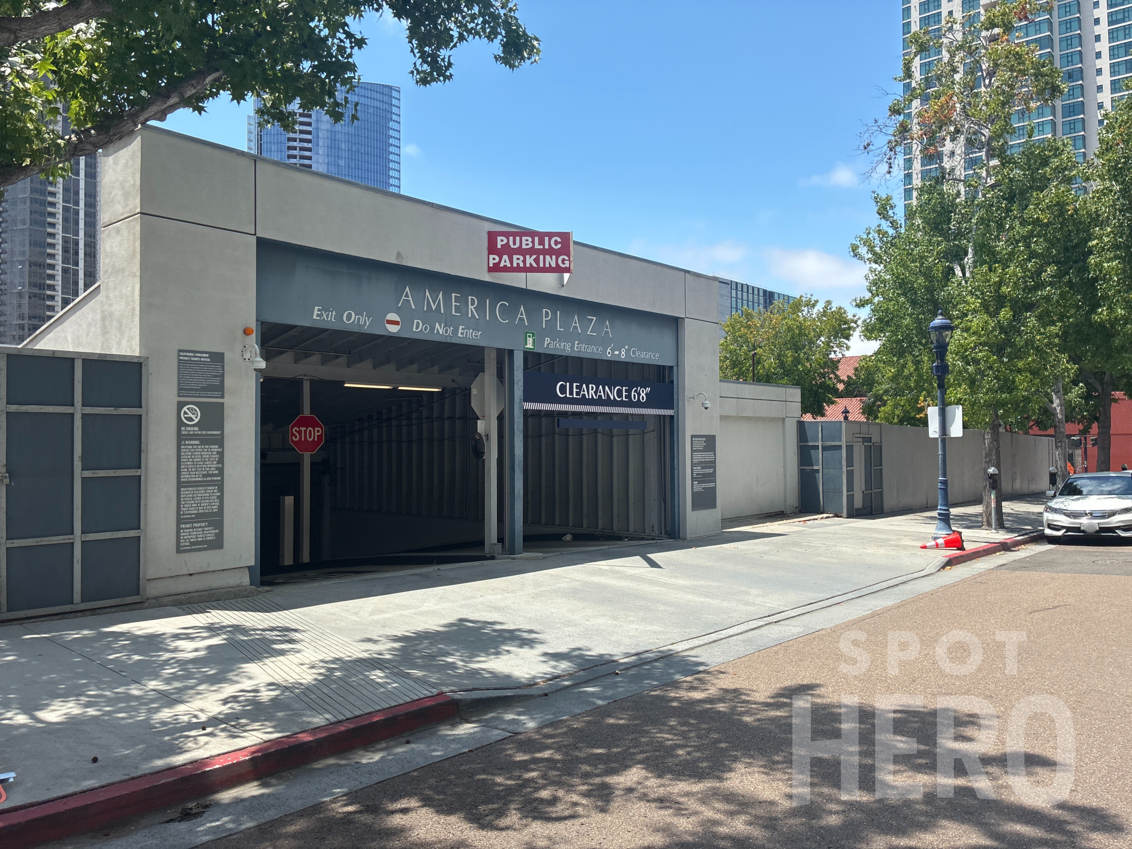 Photo of 634 W B St. (600 W Broadway) - One America Plaza Garage