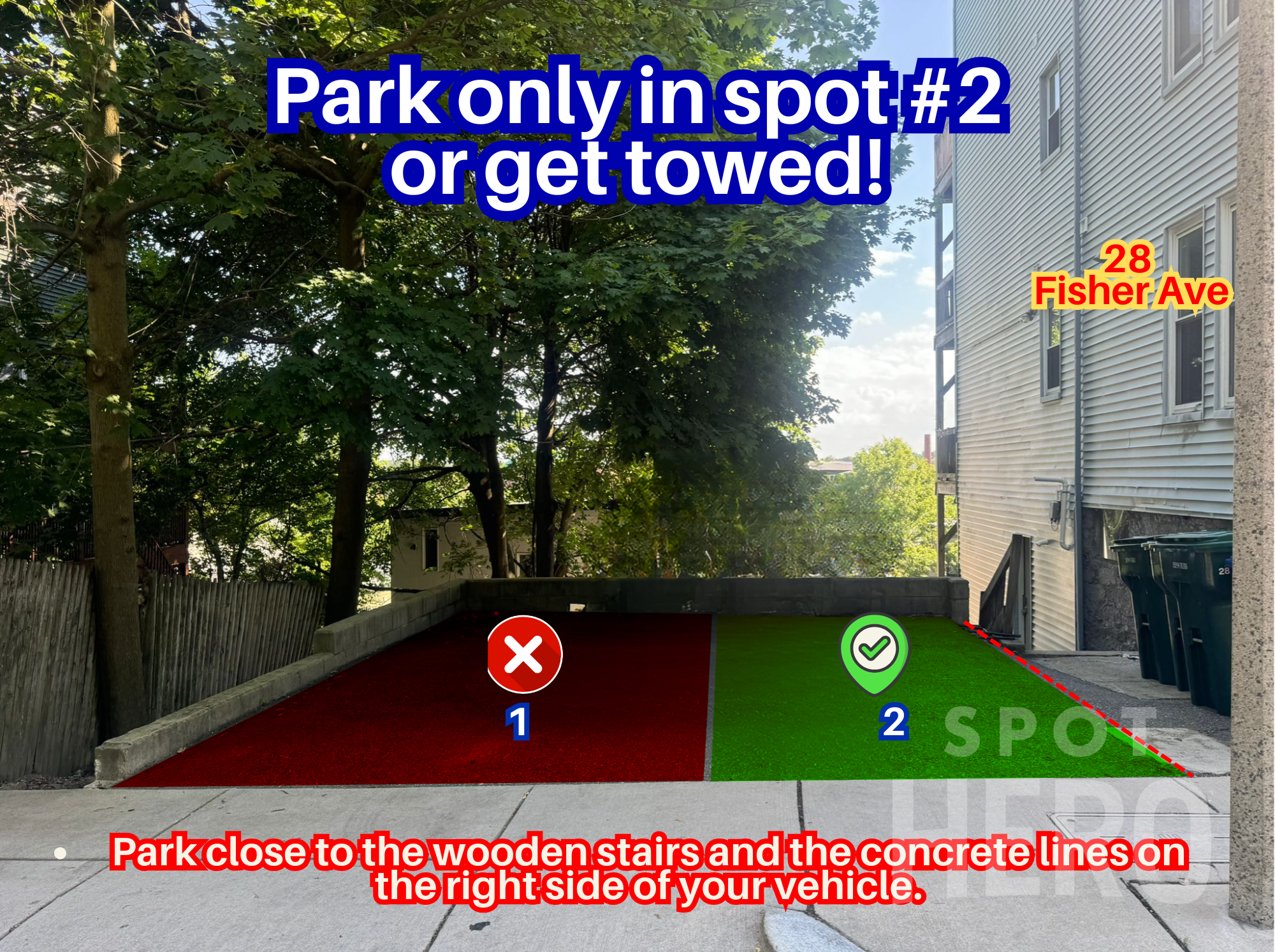 Photo of 28 Fisher Ave. - Spot #2 Only