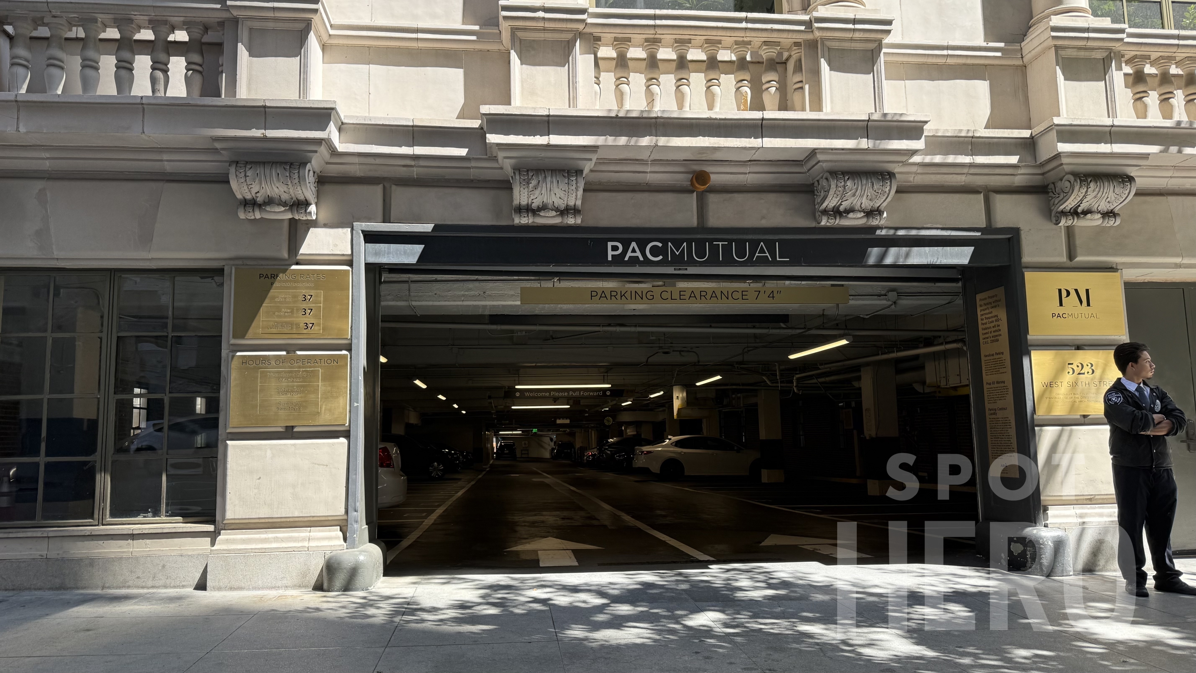 Photo of 523 S Olive St - Self Park -  PacMutual Building Garage