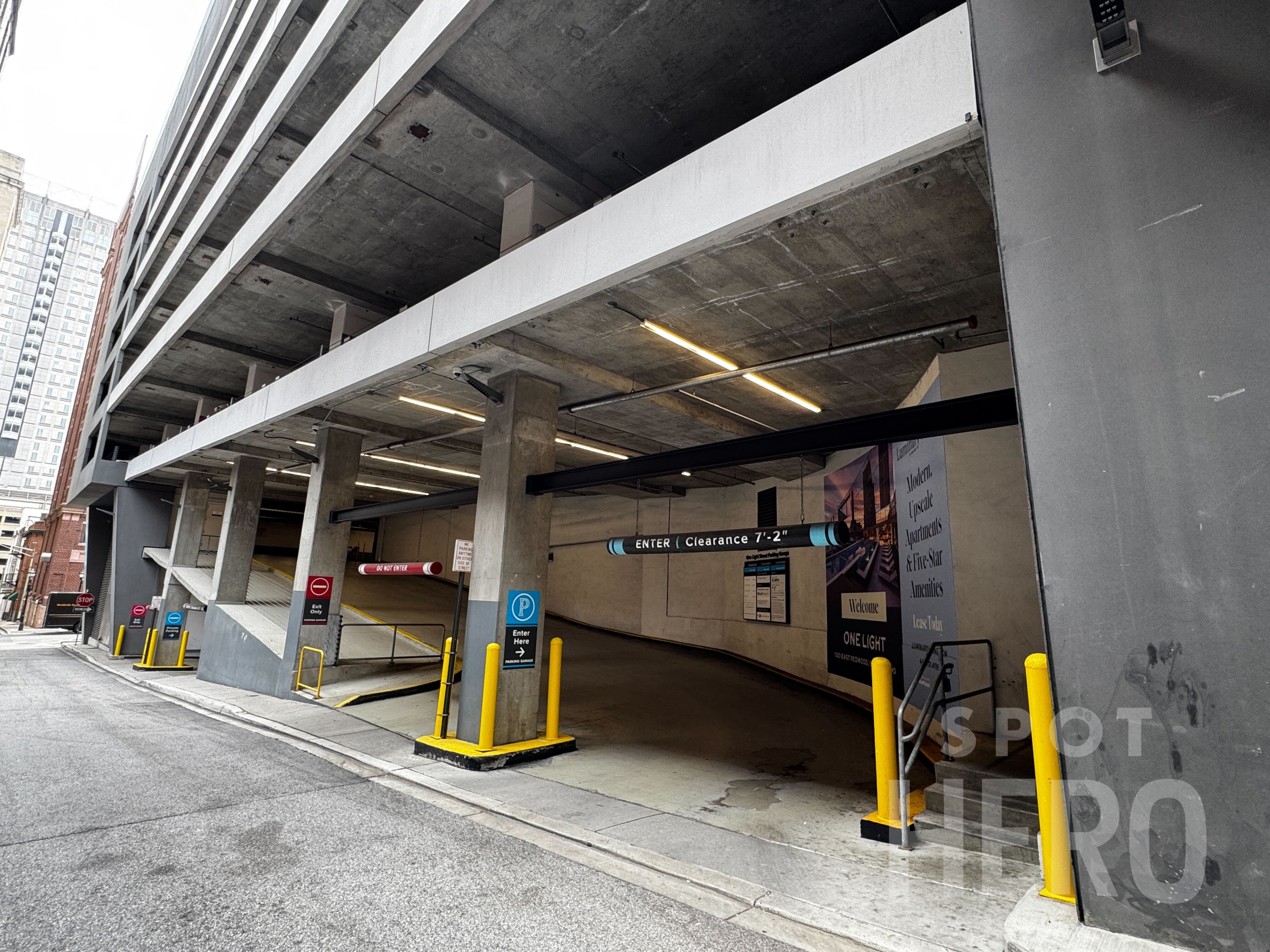 Photo of 1 Light St. (108 E Redwood St) - One Light Garage
